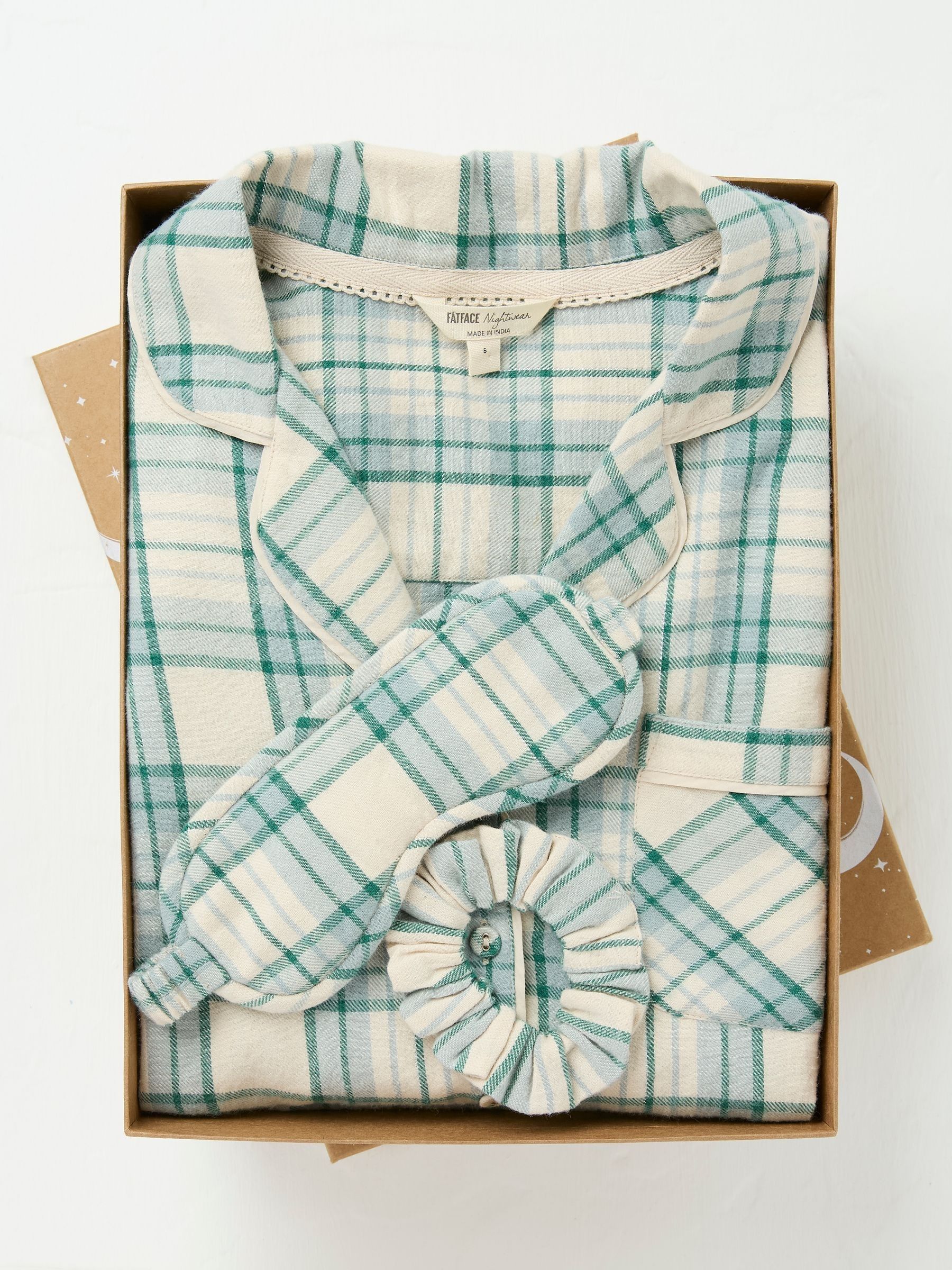 Green Pyjama Set Green Check - Image 3 of 11