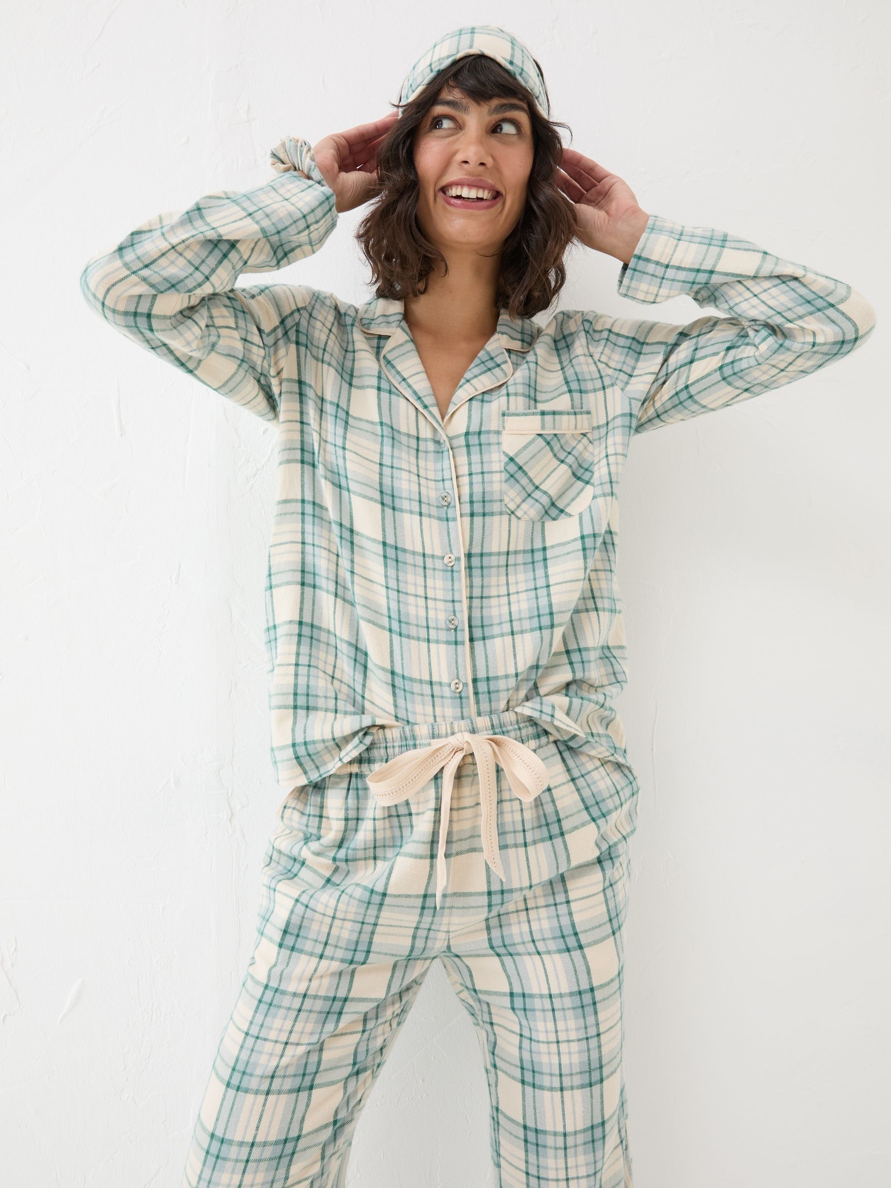 Green Pyjama Set Green Check - Image 5 of 11