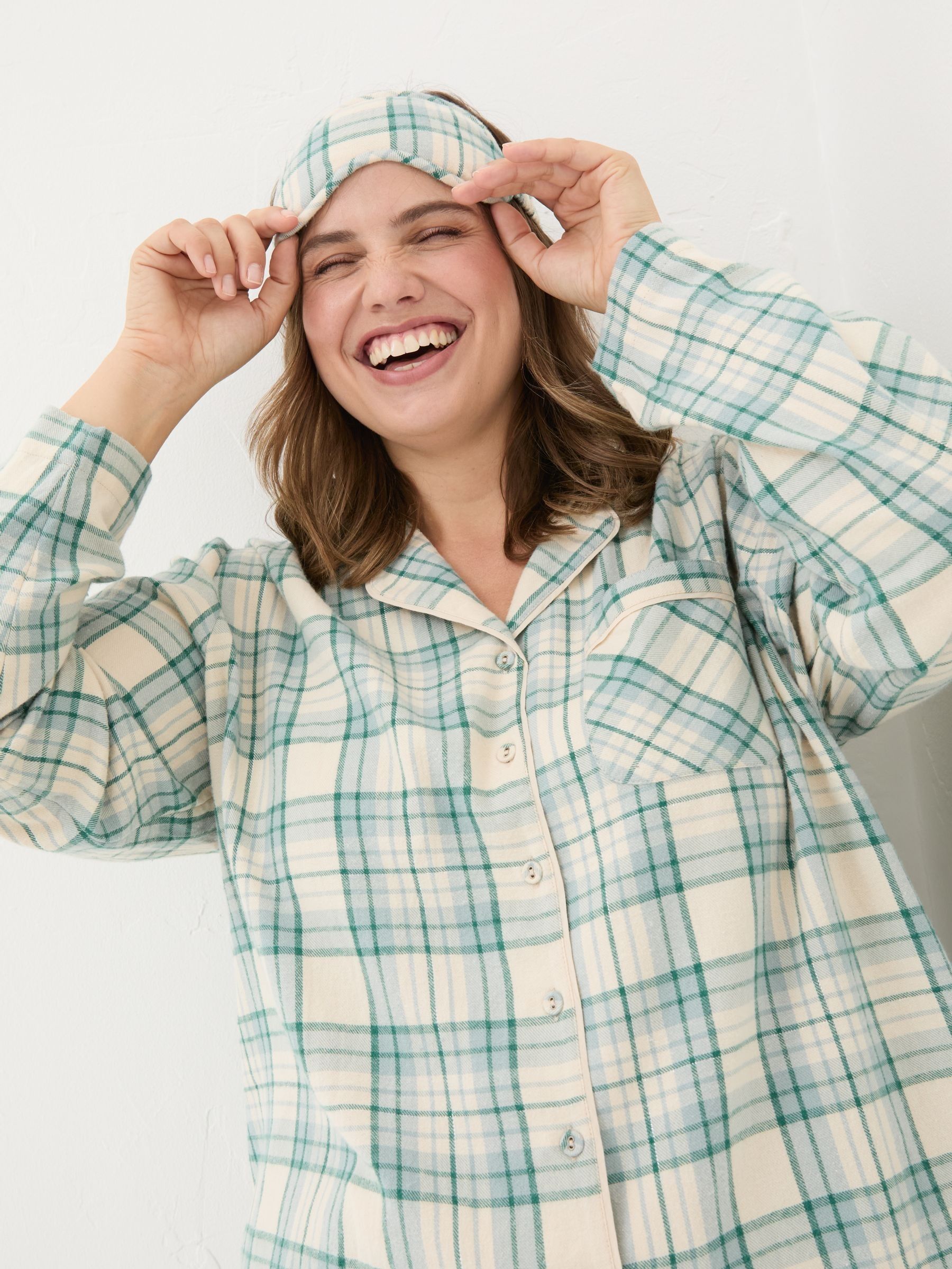 Green Pyjama Set Green Check - Image 6 of 11