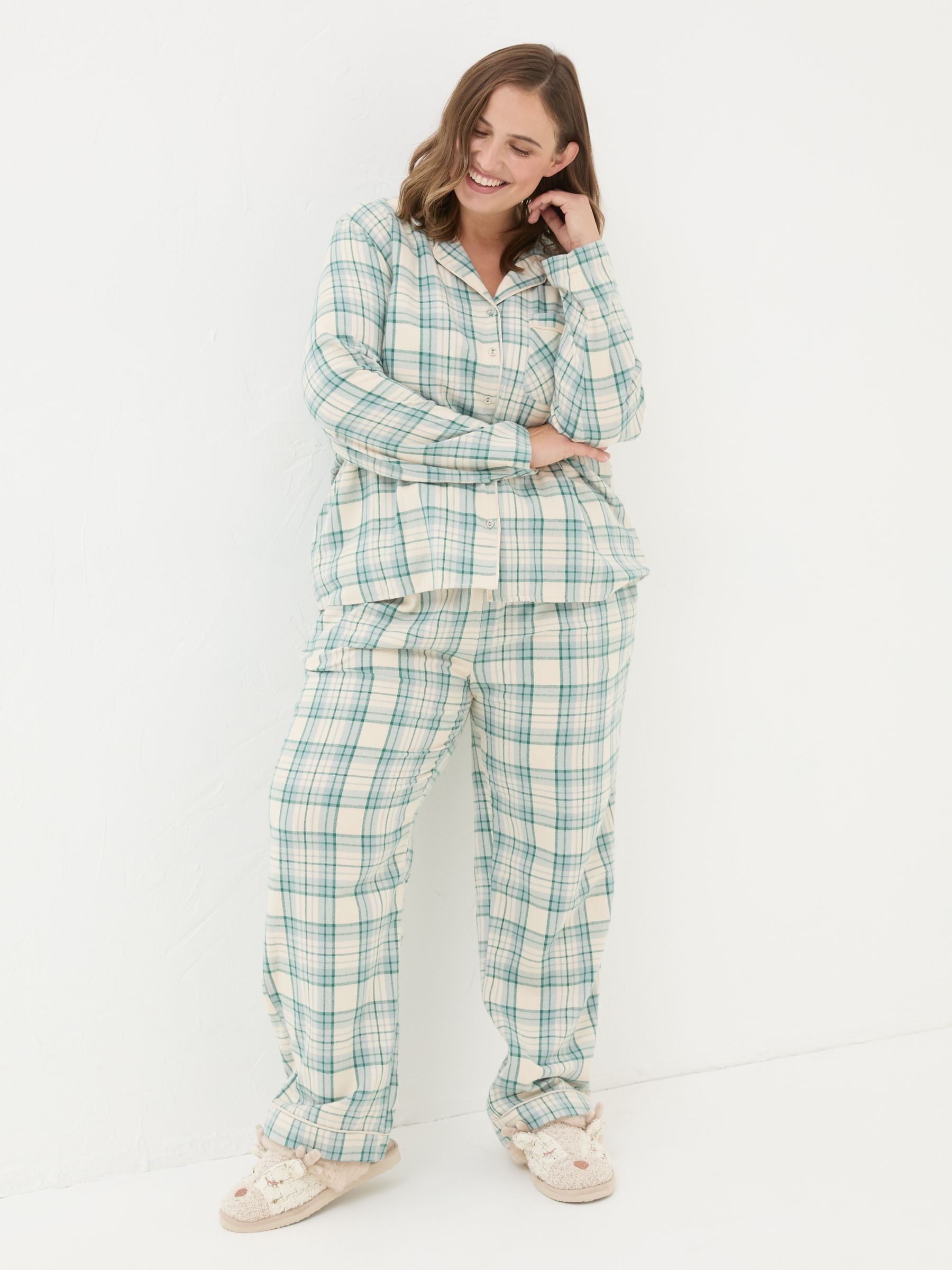 Green Pyjama Set Green Check - Image 9 of 11