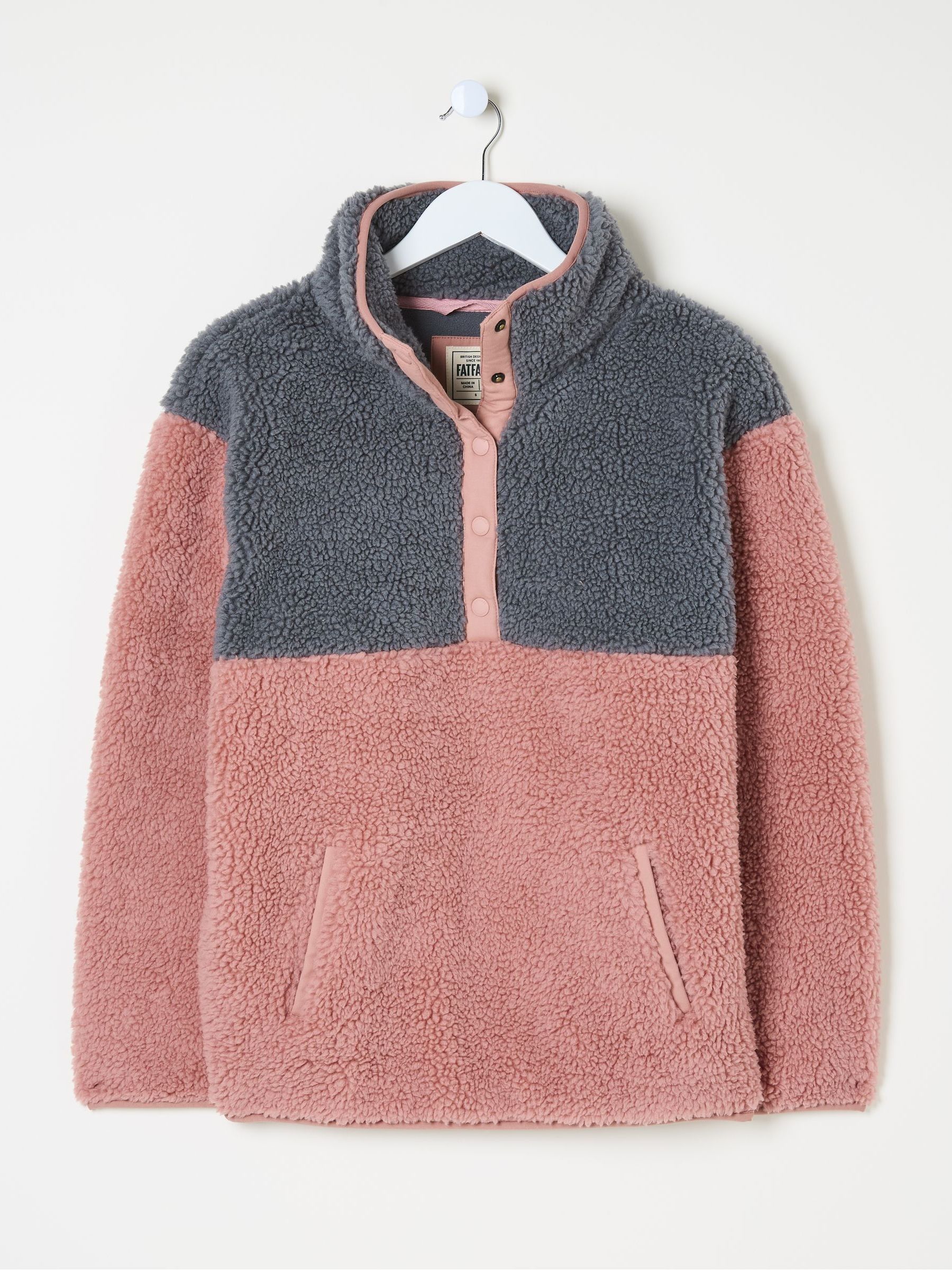 Multi Colourblock Half Neck Fleece - Image 5 of 5