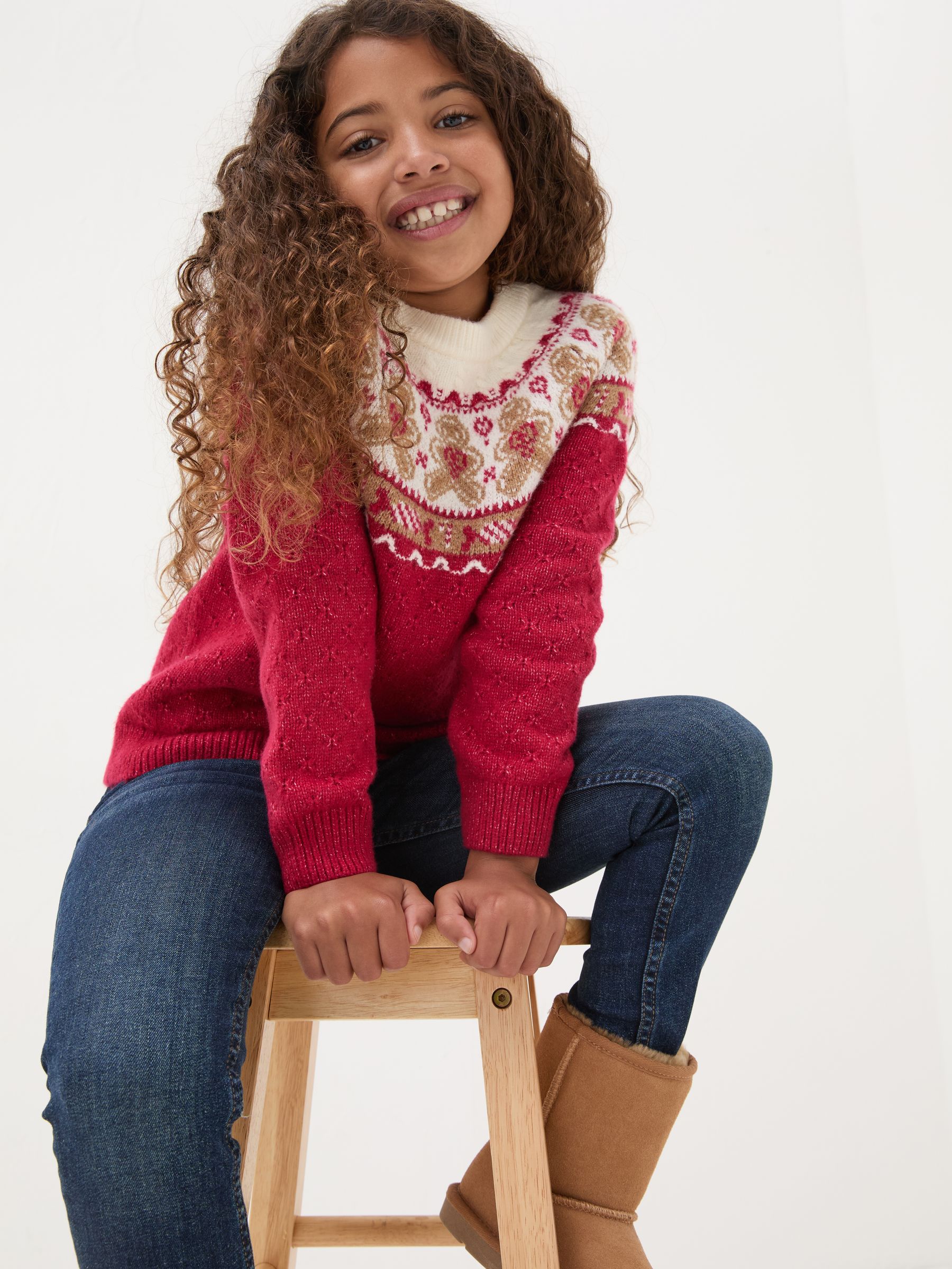 Red Gingerbread Jumper - Image 3 of 5