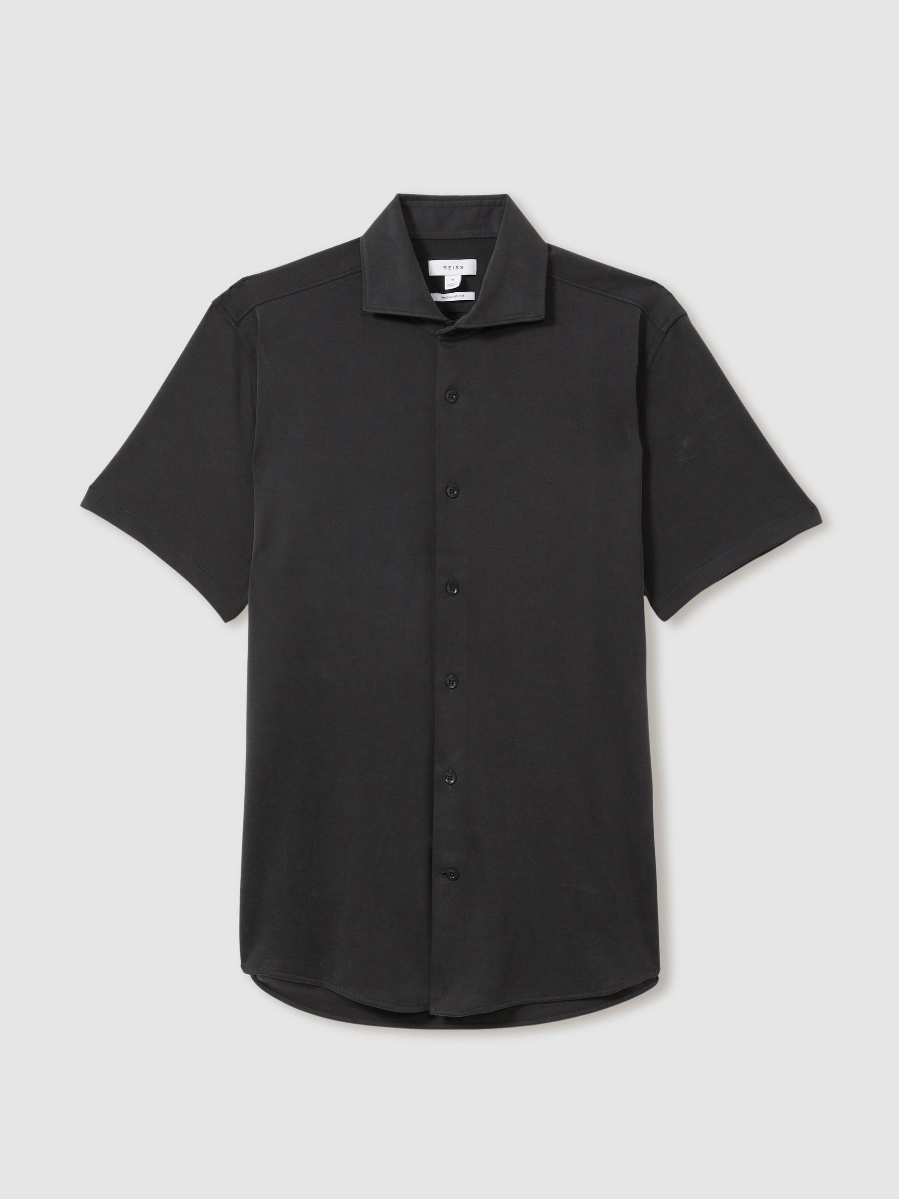 Modal-Blend Shirt in Black - Image 2 of 5