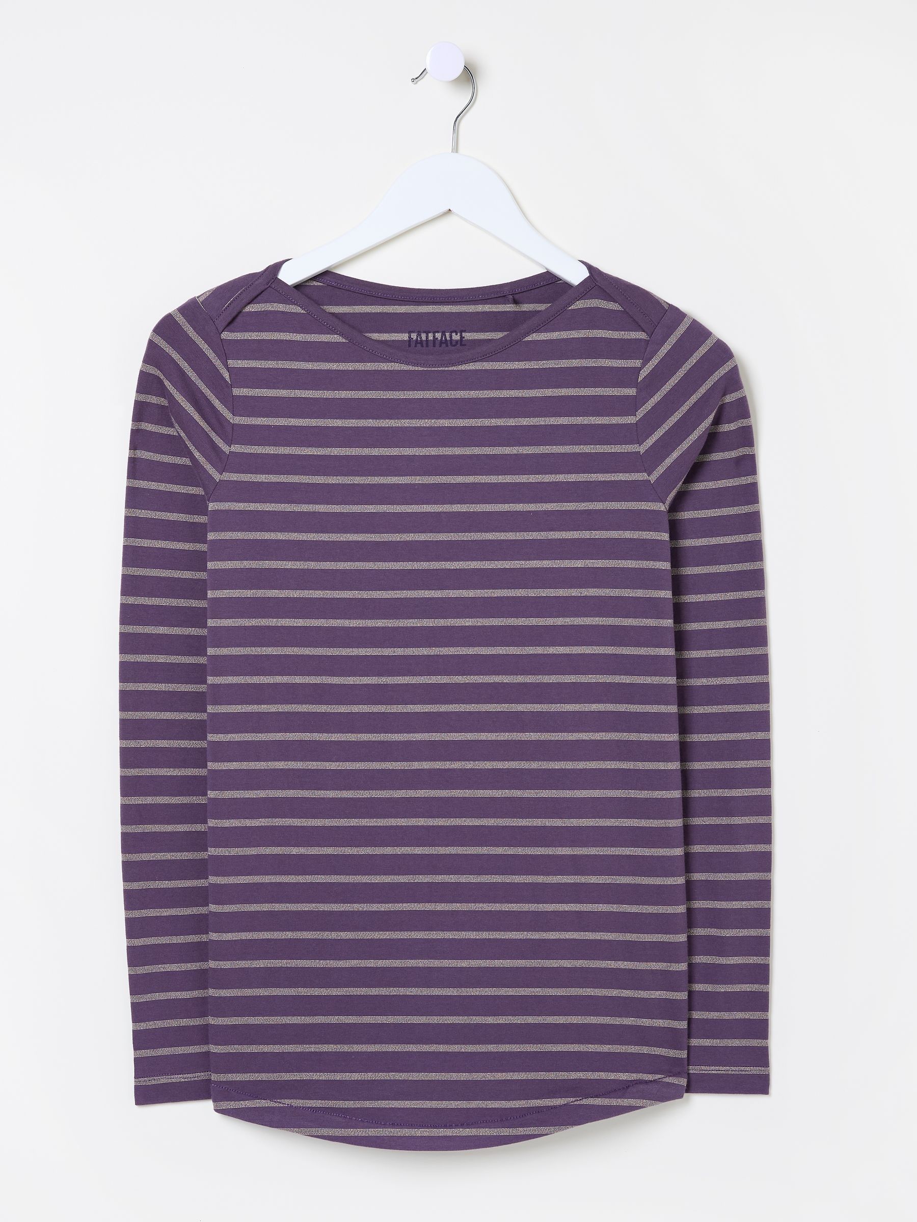 Purple Sparkle Breton T-Shirt - Image 7 of 7