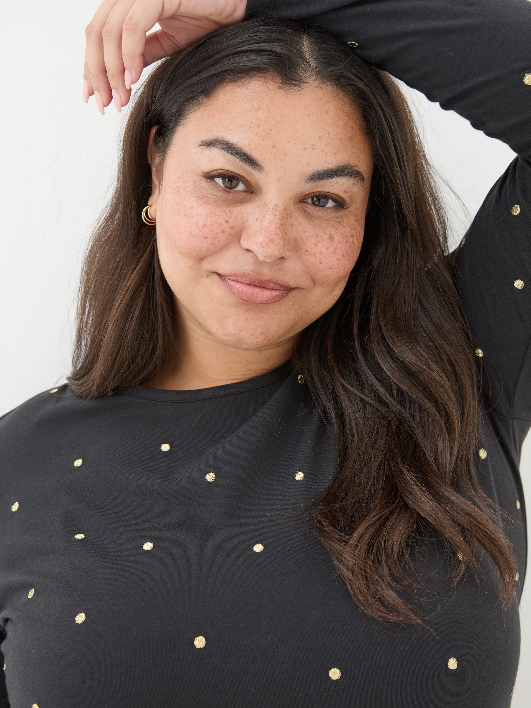 Bree Black Spot T-Shirt - Image 7 of 8