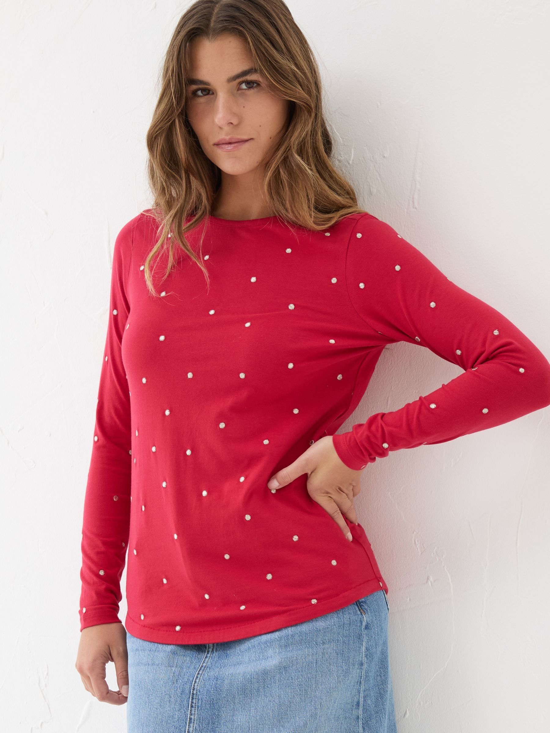 Bree Red Spot T-Shirt - Image 1 of 7