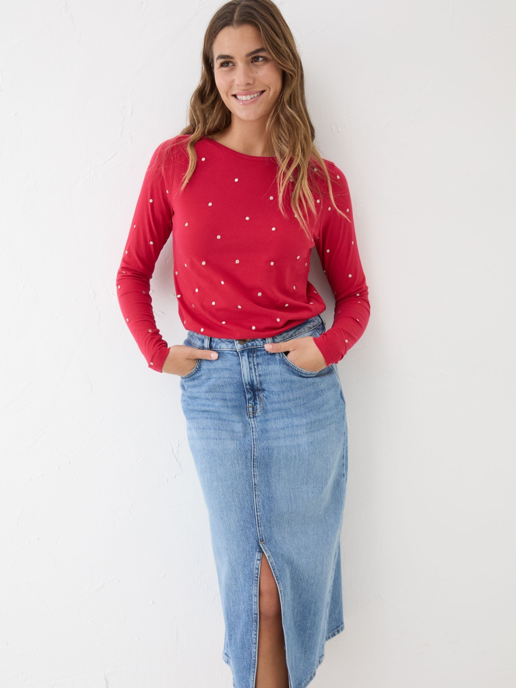 Bree Red Spot T-Shirt - Image 3 of 7