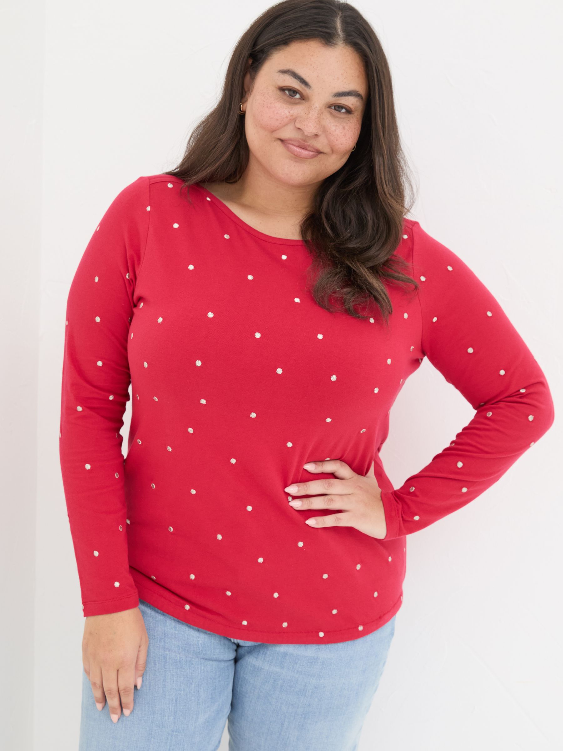 Bree Red Spot T-Shirt - Image 4 of 7