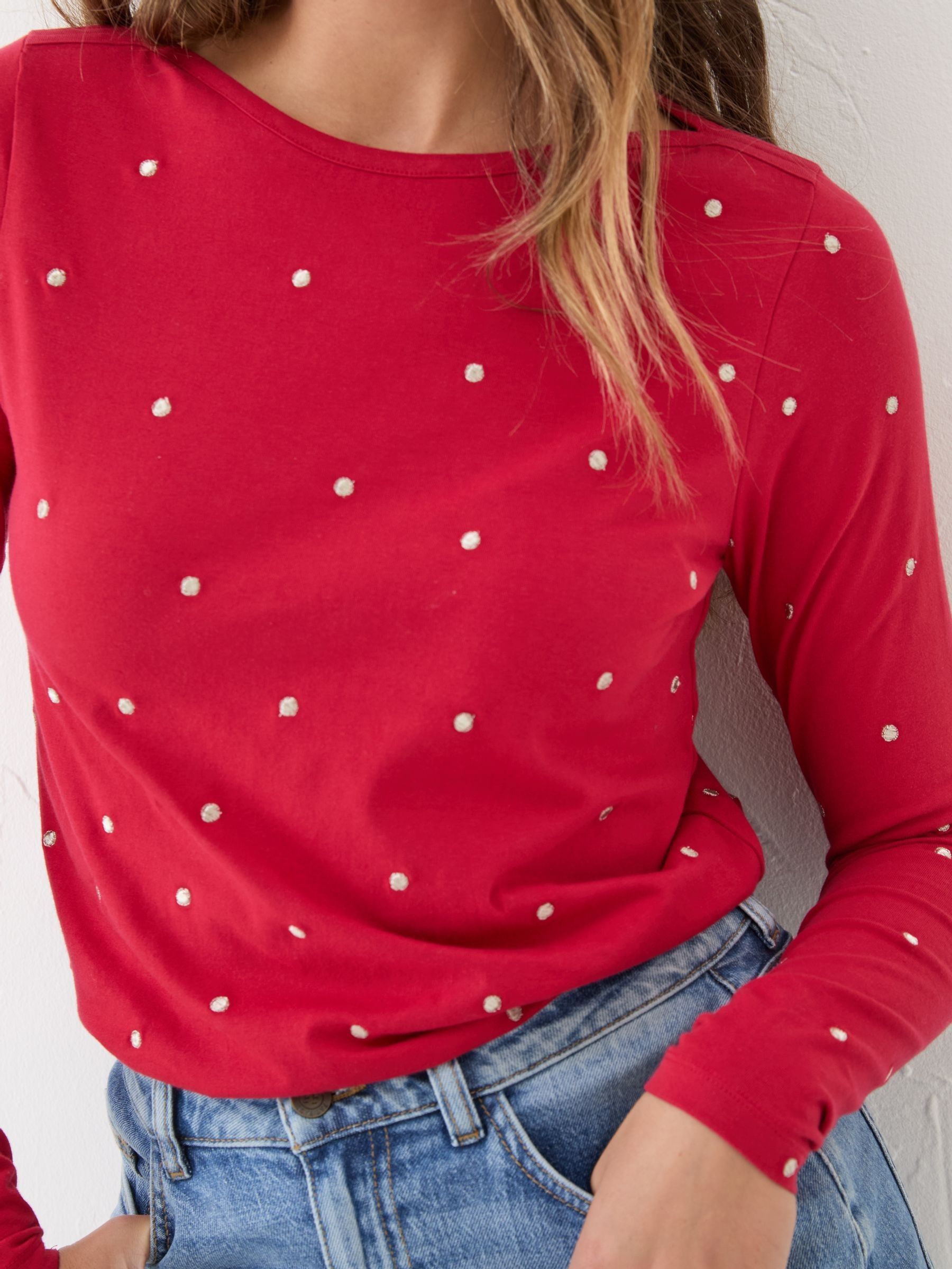 Bree Red Spot T-Shirt - Image 5 of 7