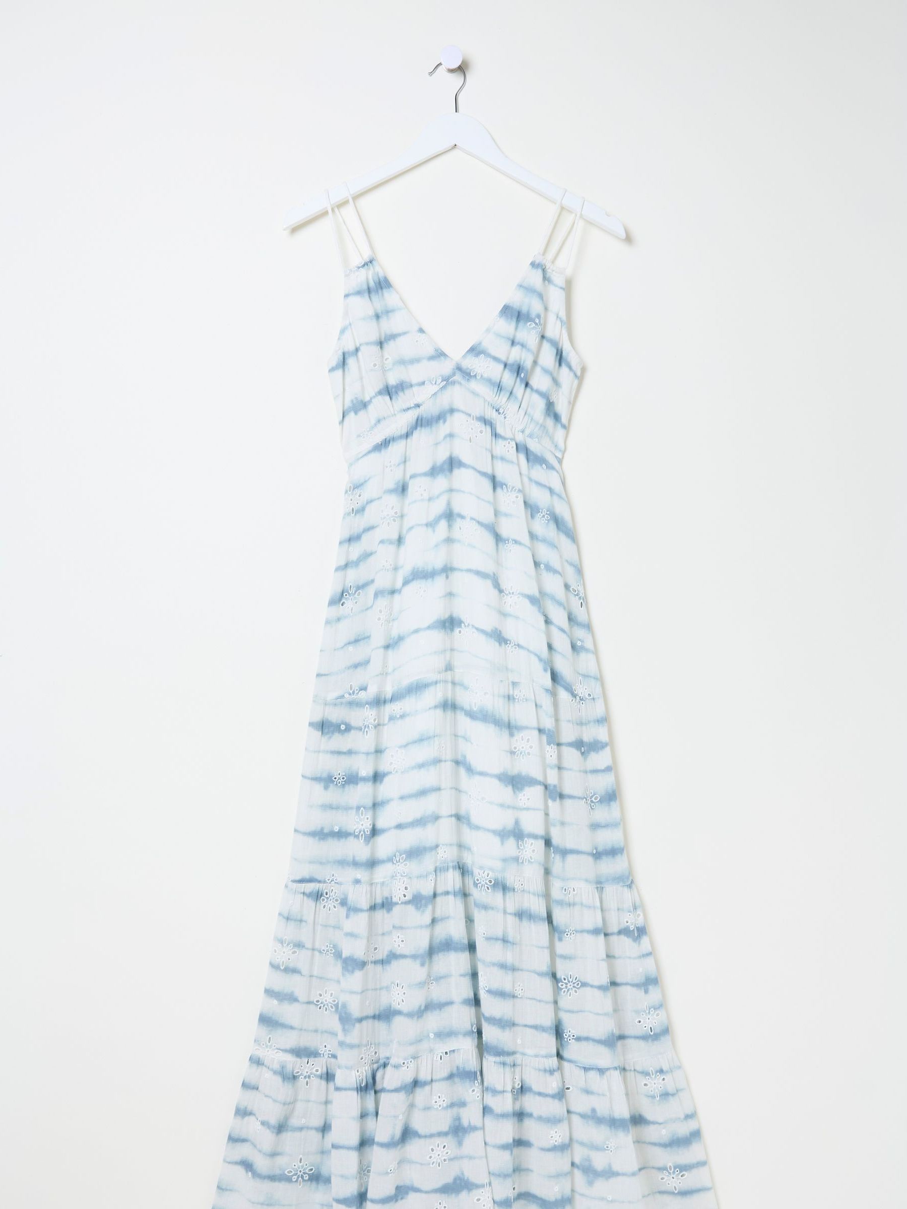Blue Tie Dye Tammy Beach Maxi Dress - Image 6 of 6
