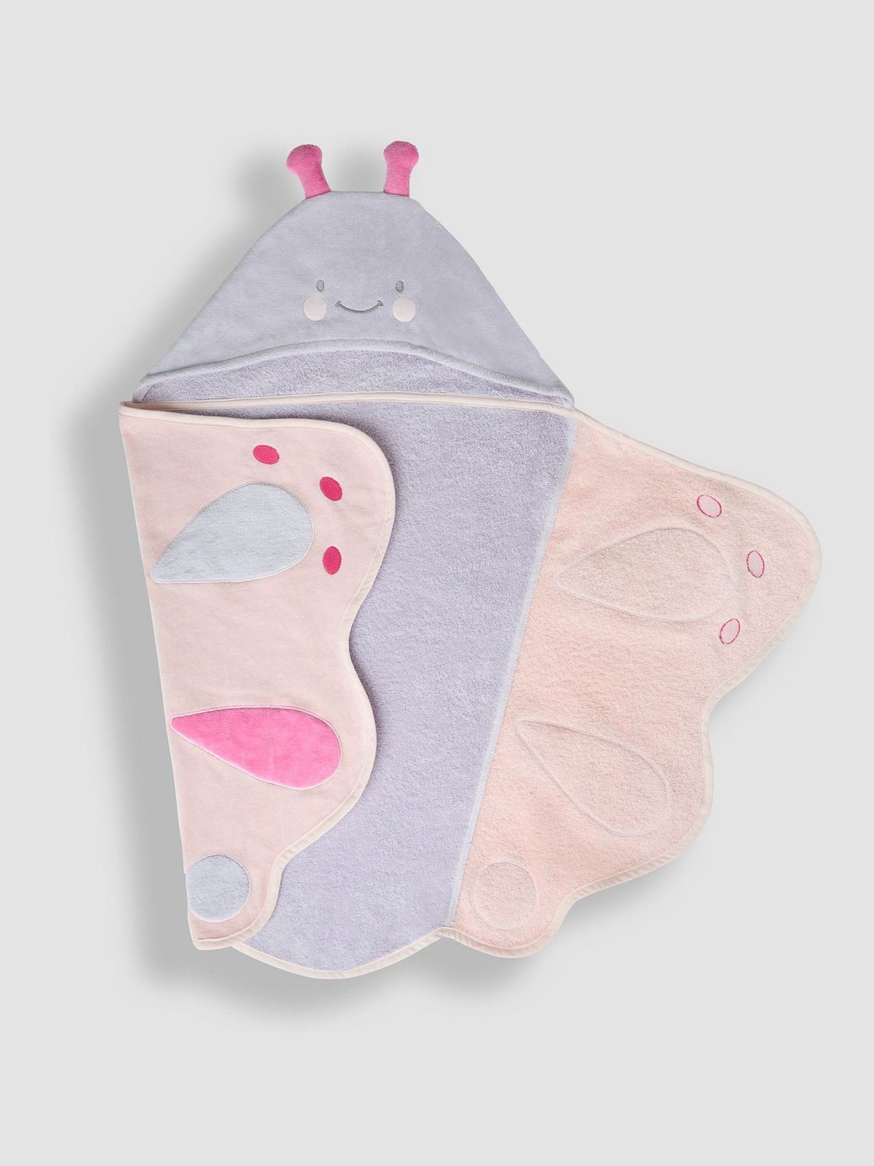 Lilac Purple Character Hooded Towel - Image 6 of 6