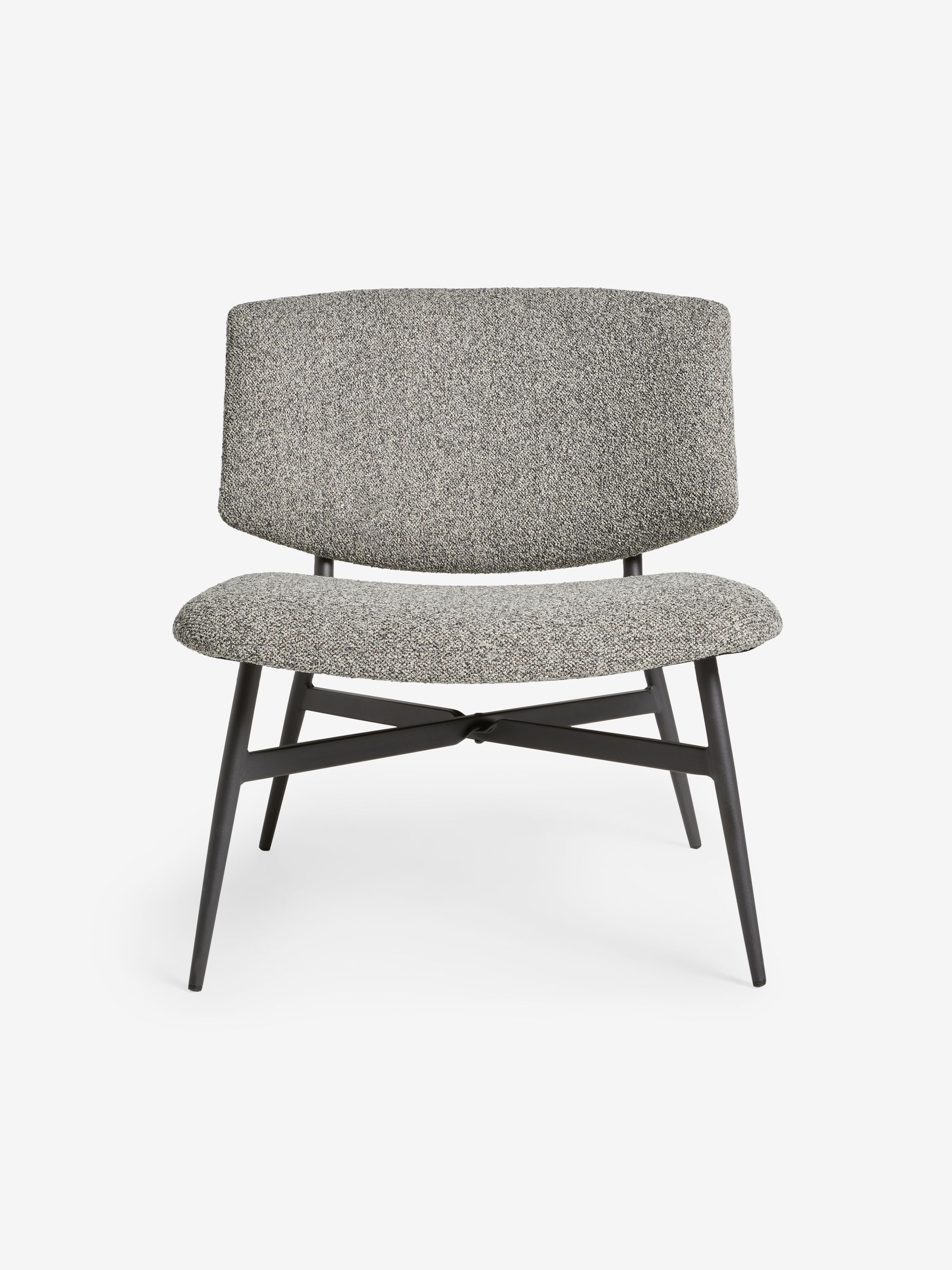 Kuta Accent Chair in Grey Marl Pax Boucle - Image 7 of 7