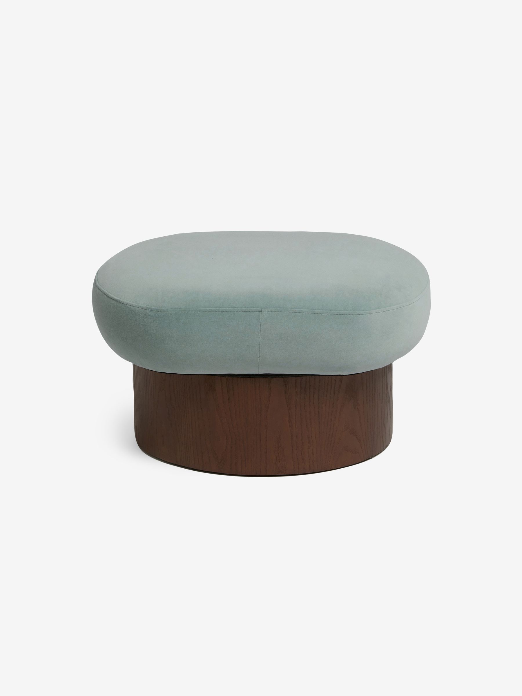 Novara Storage Footstool in Steel Grey Blue - Image 4 of 6