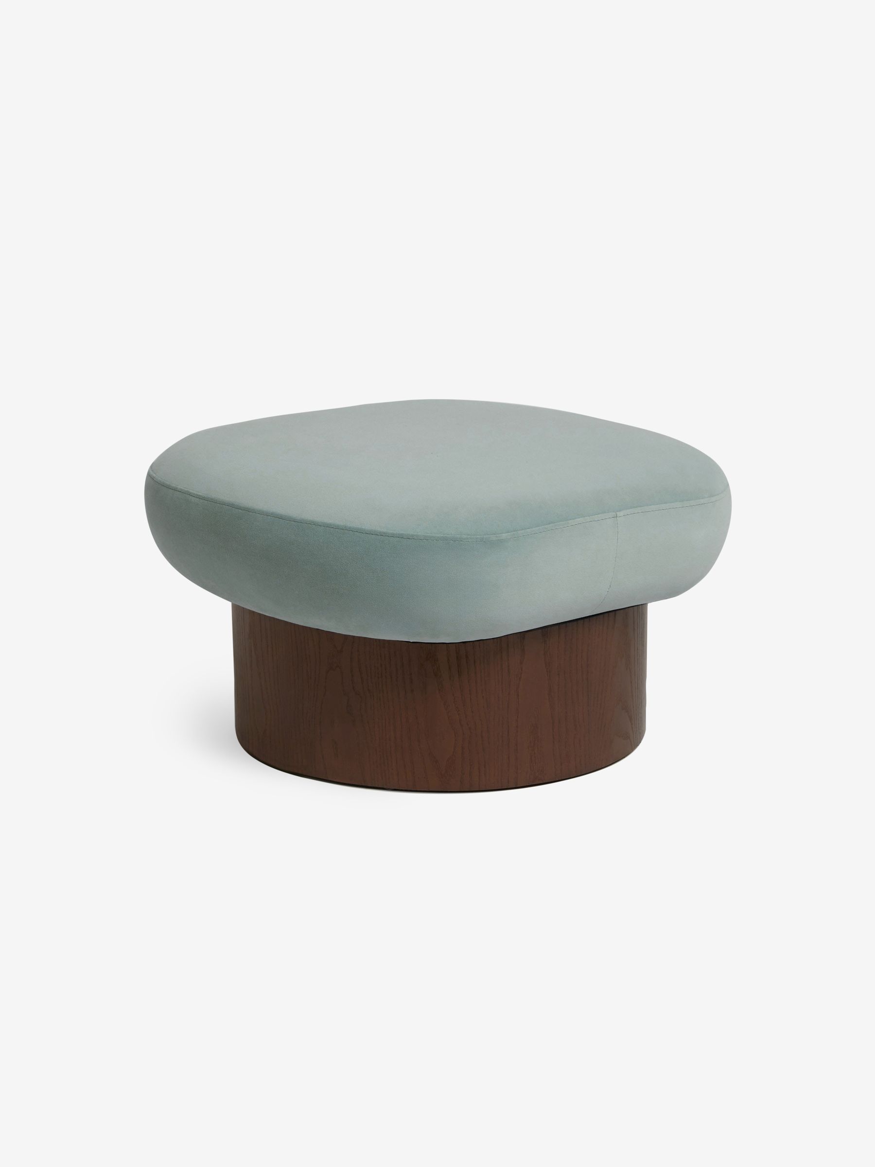 Novara Storage Footstool in Steel Grey Blue - Image 5 of 6