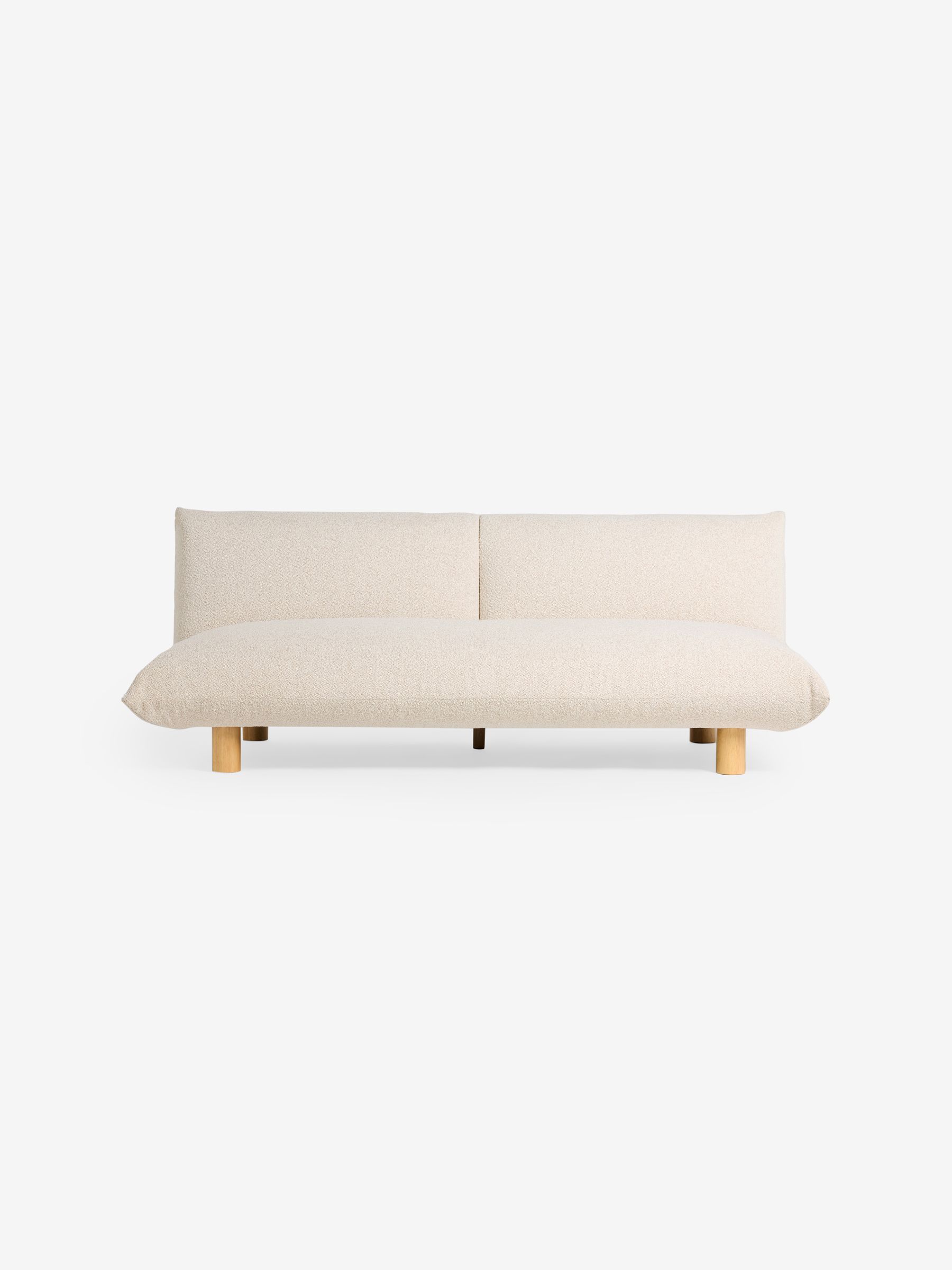 Jude 3 Seater Sofa Bed in Off White Pax Boucle - Image 5 of 7