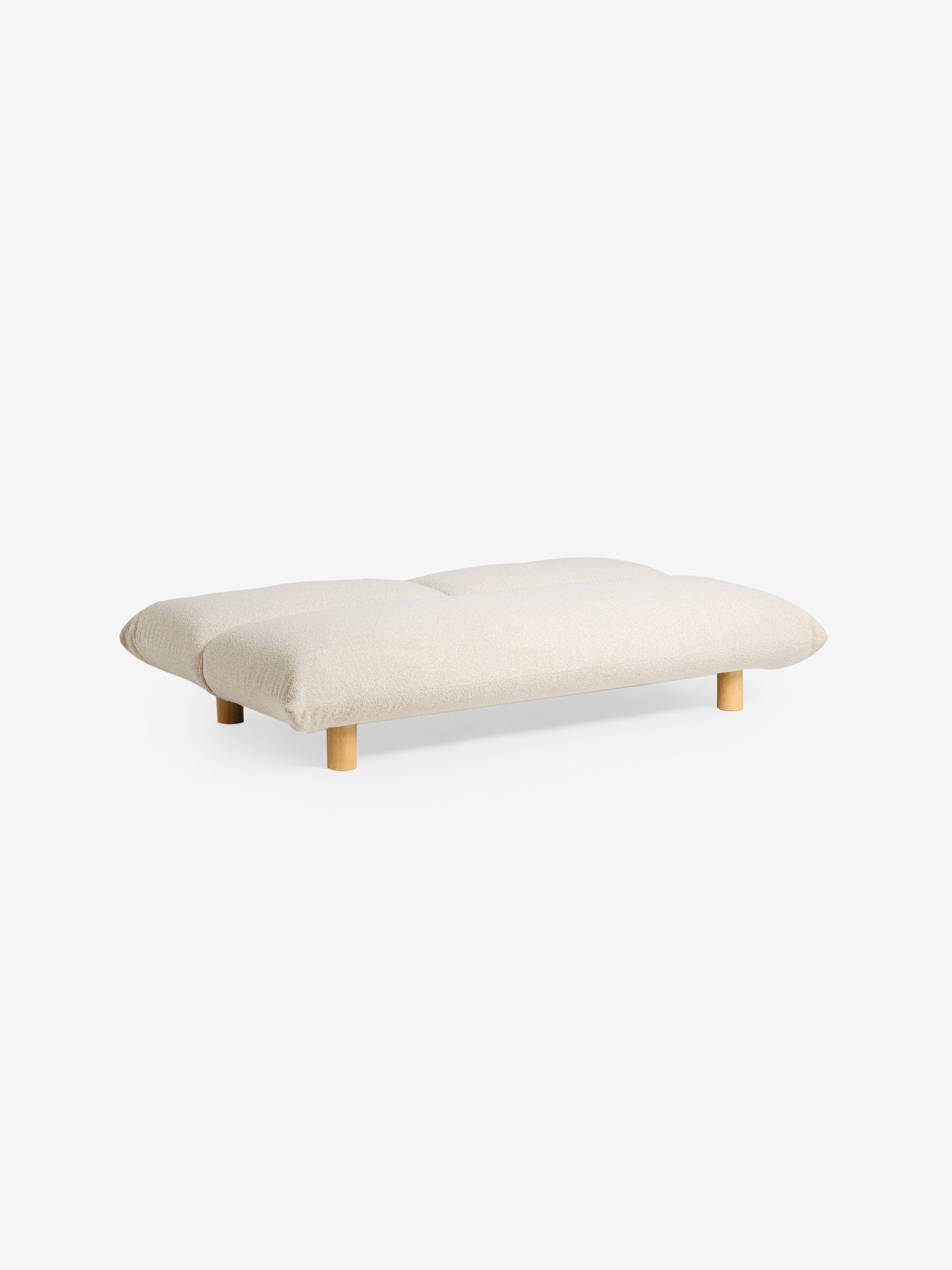 Jude 3 Seater Sofa Bed in Off White Pax Boucle - Image 6 of 7