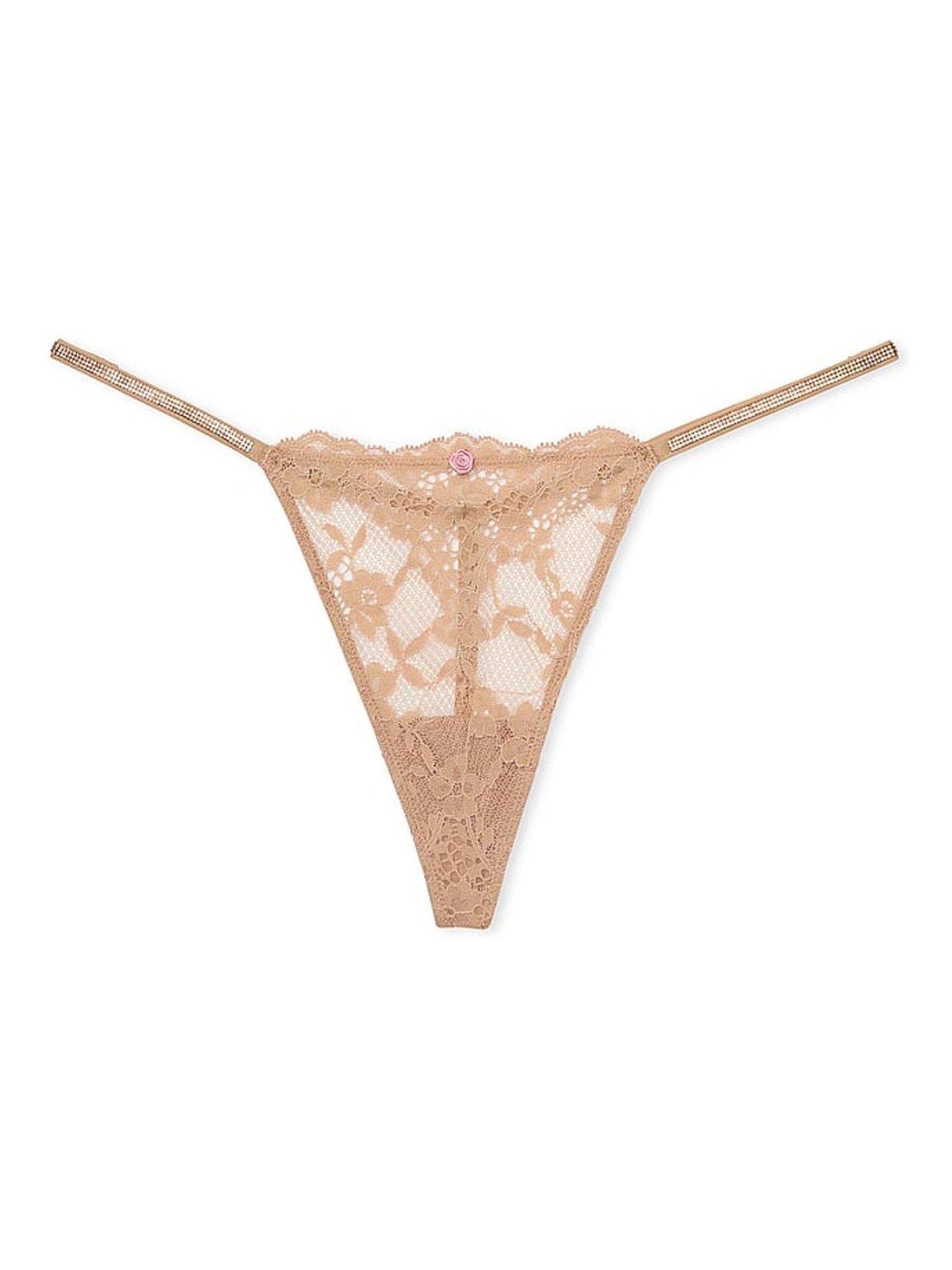 Praline Nude G String Twinkle Strap Knickers - Image 3 of 3
