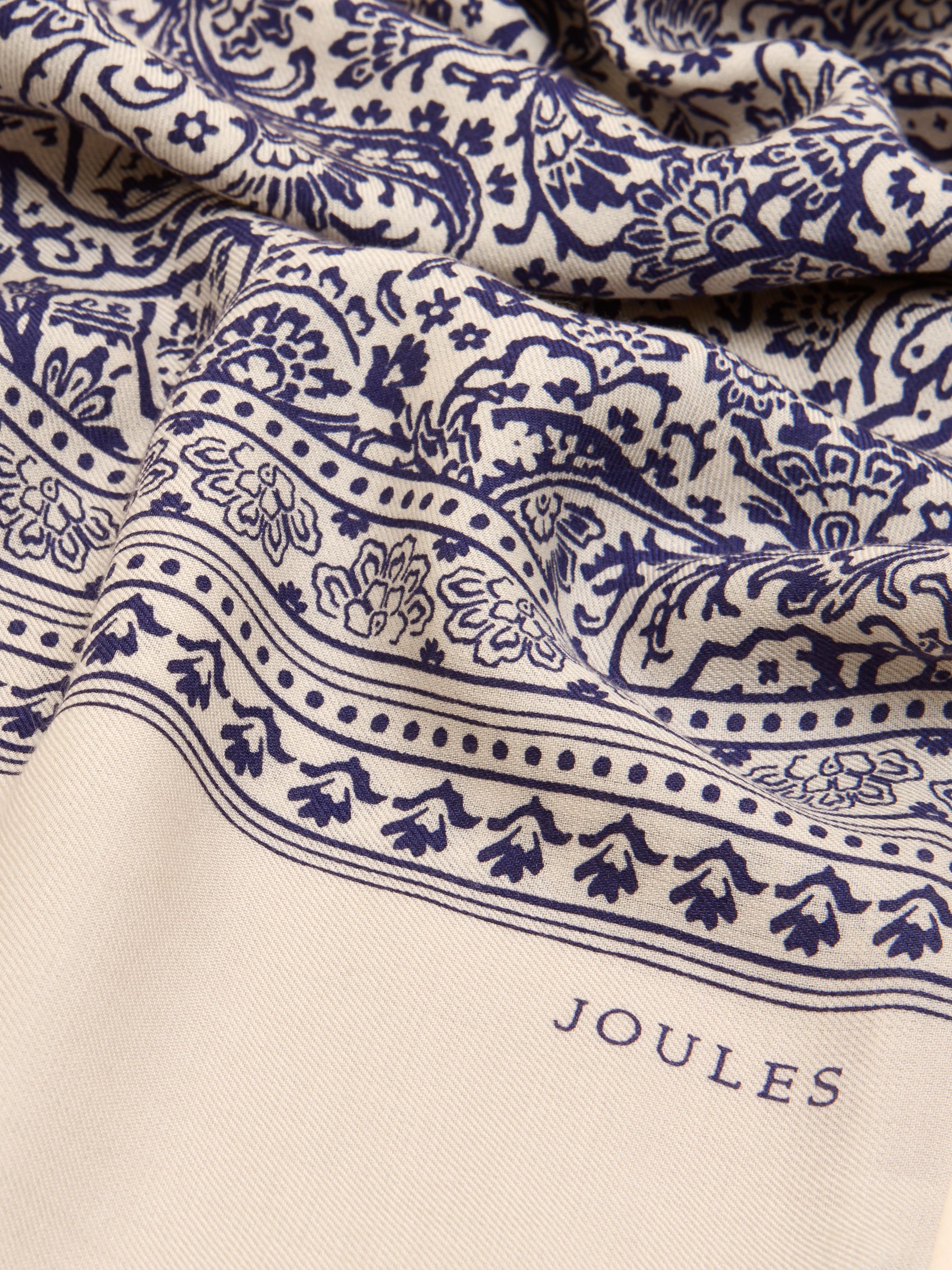 Mayfair Blue/White Scarf - Image 6 of 6