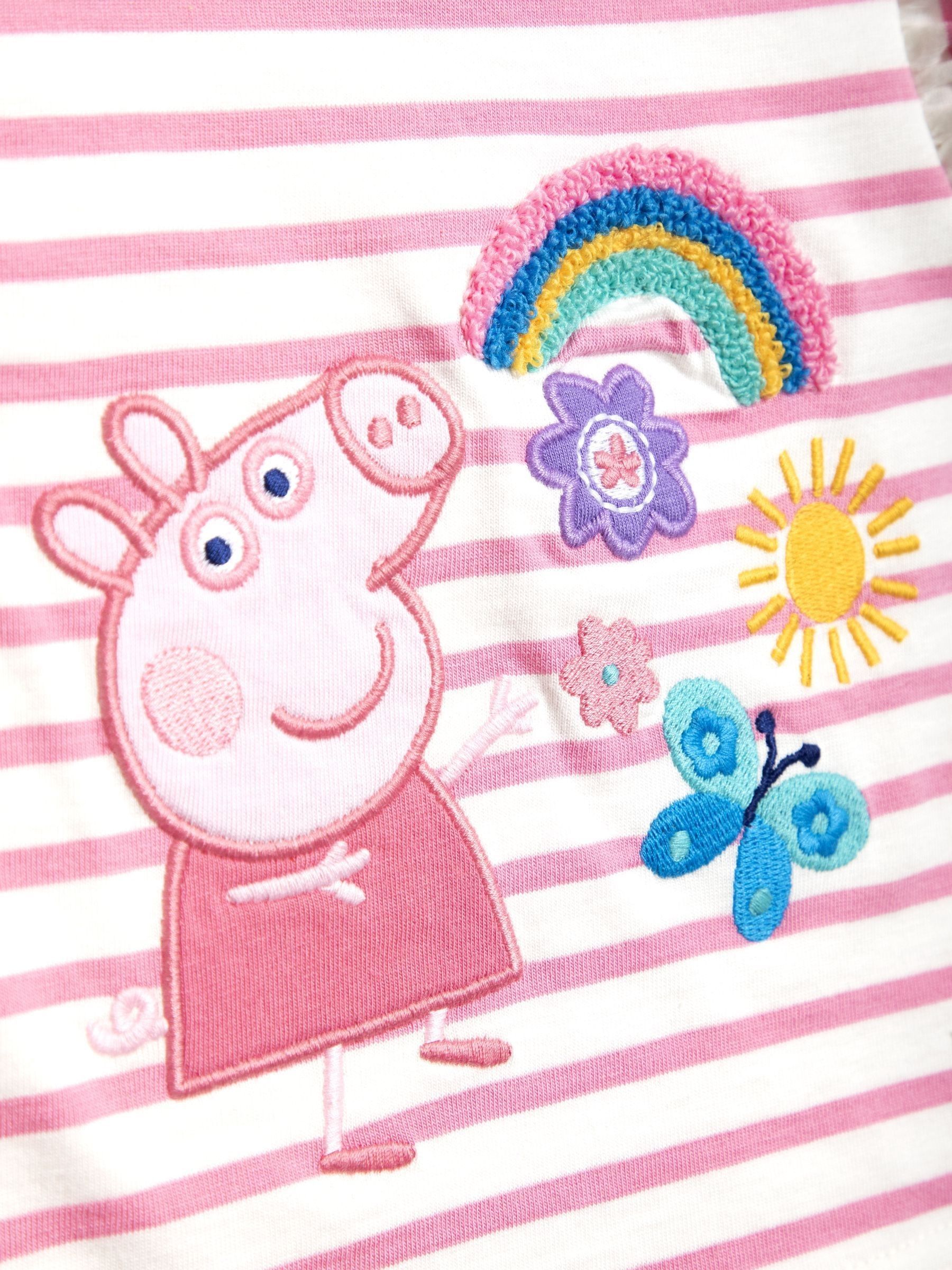 Pink Peppa Pig Appliqué Top & Leggings Set - Image 6 of 7