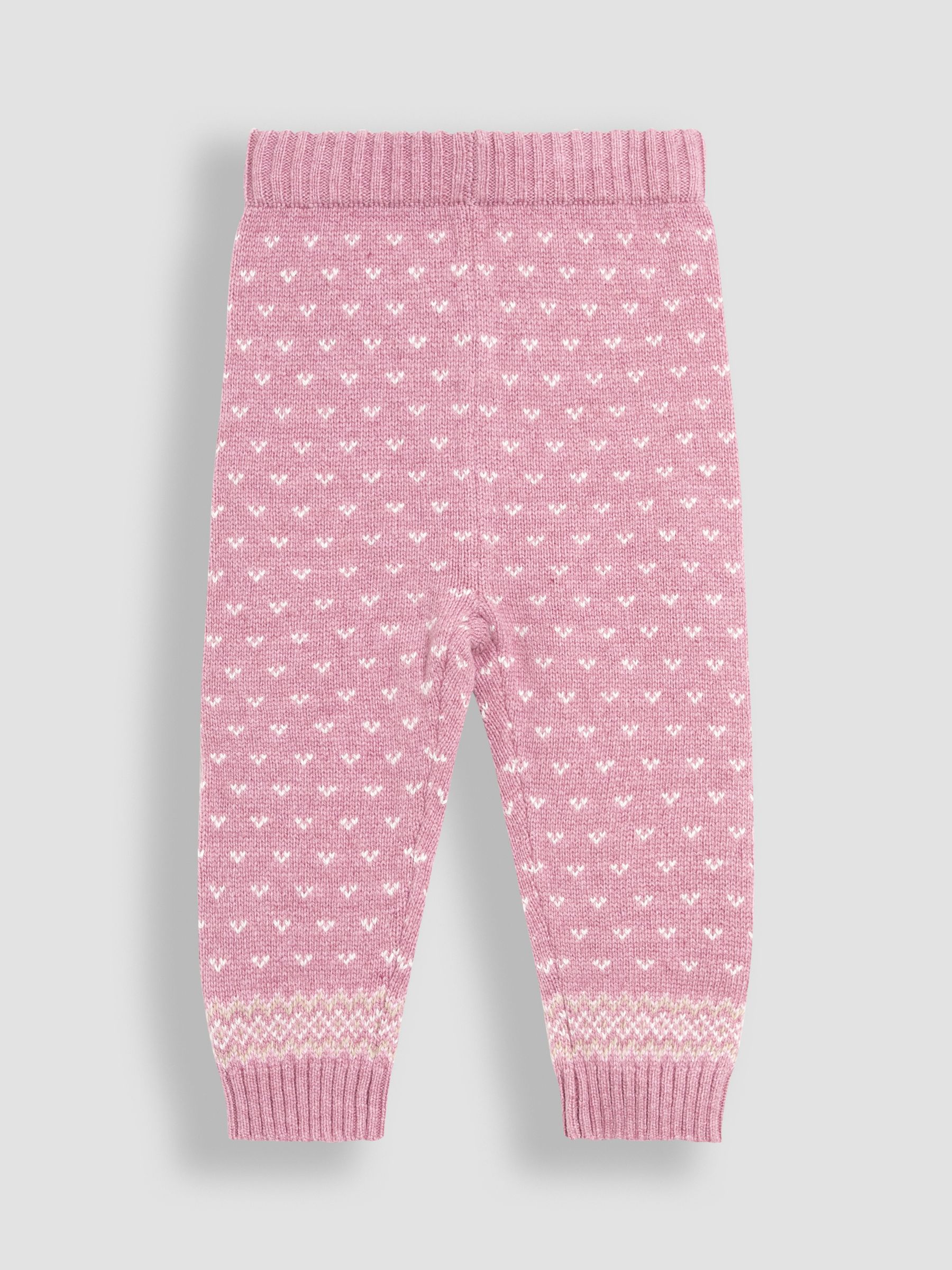 Pink Peter Rabbit Fairisle Pattern Baby Knit Set - Image 5 of 7