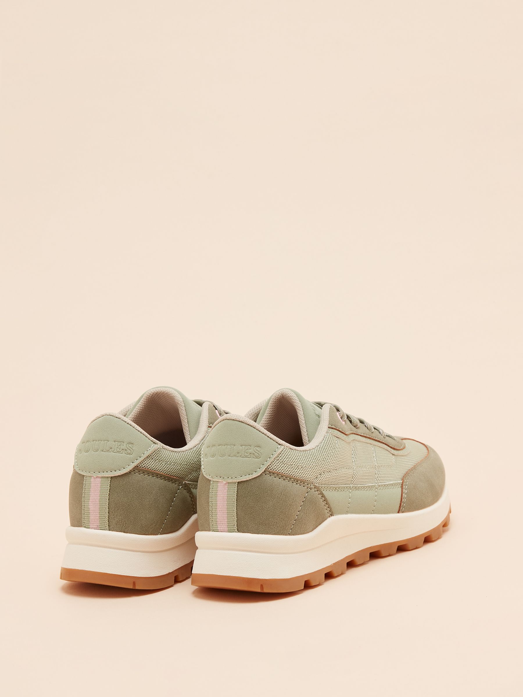 Parkfield Khaki Green Trainers - Image 3 of 5