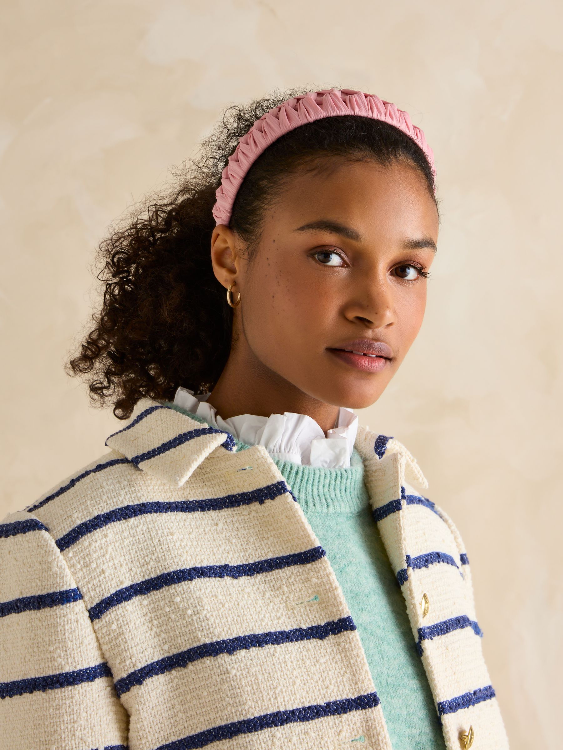 Patsy Pink Knot Headband - Image 1 of 6