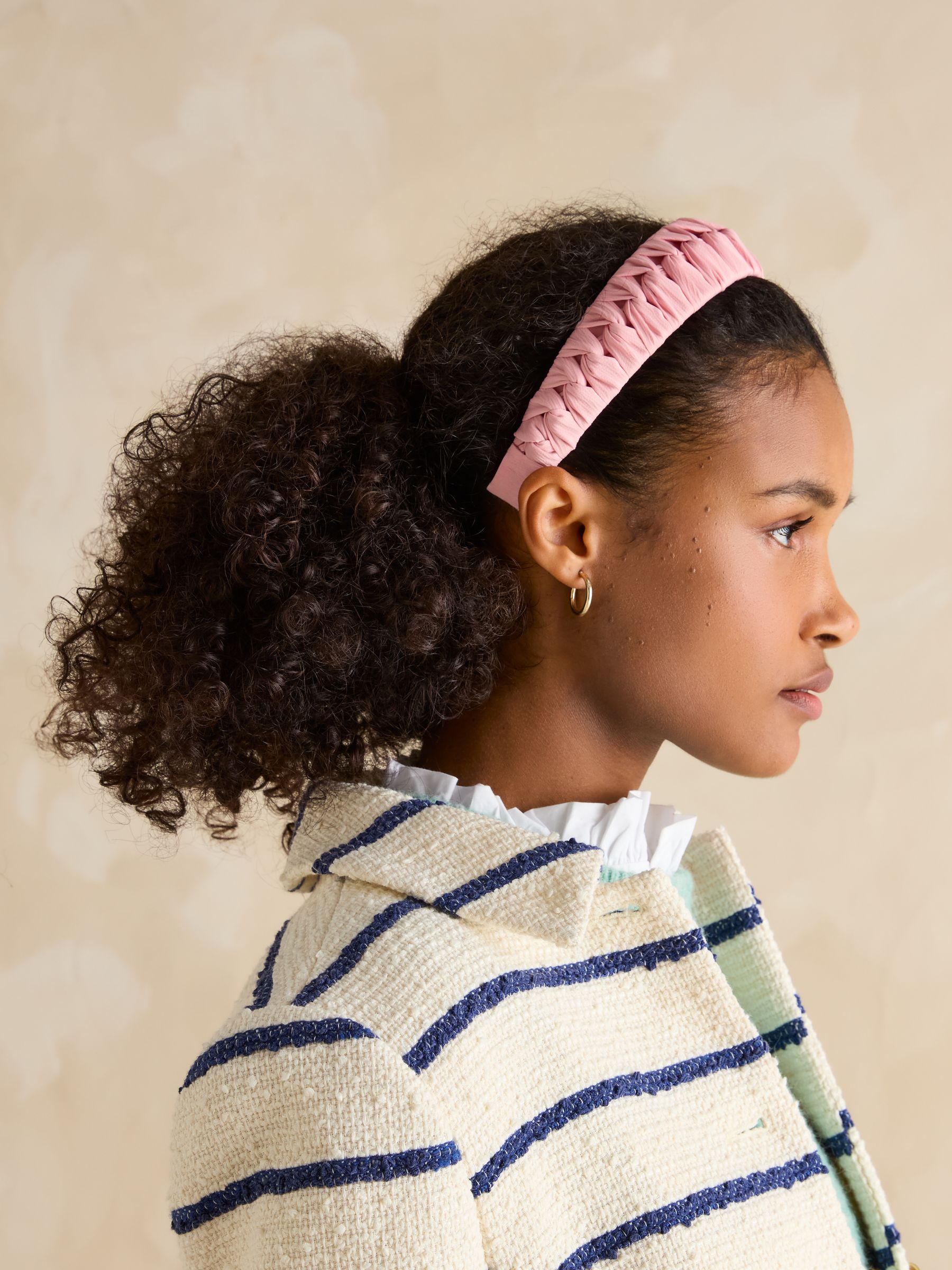 Patsy Pink Knot Headband - Image 2 of 6