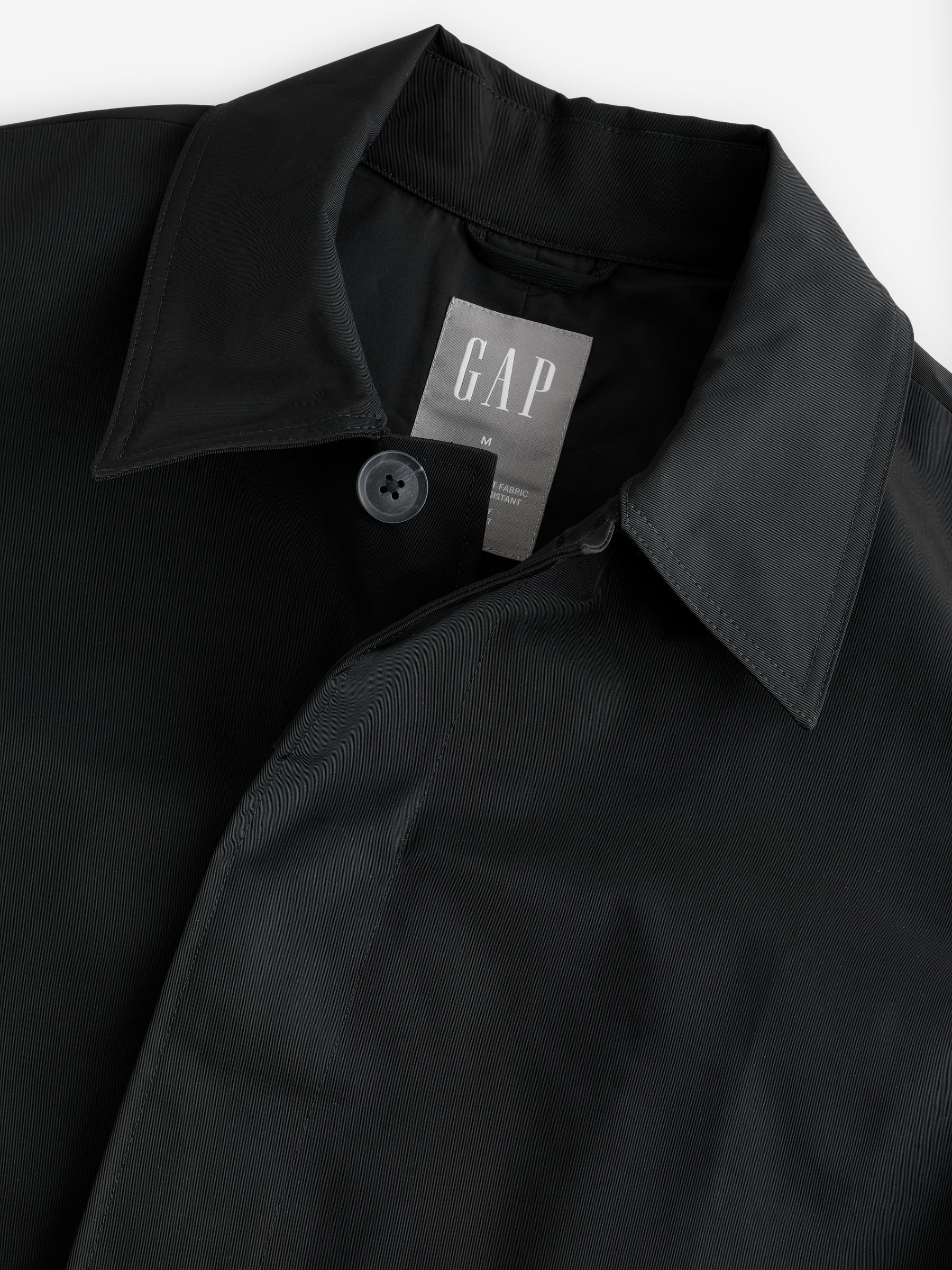 Black Mac Coat - Image 3 of 5