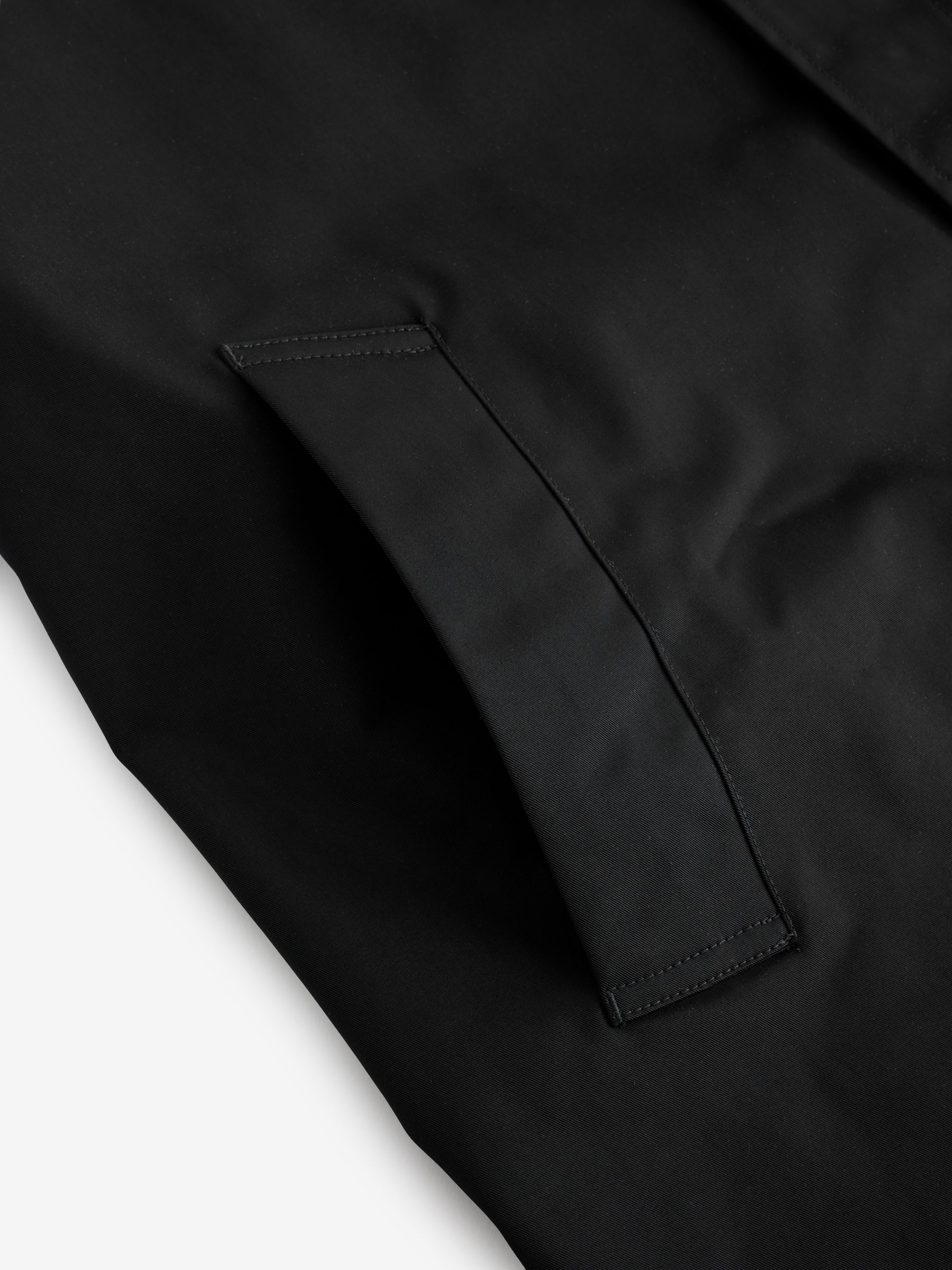 Black Mac Coat - Image 5 of 5