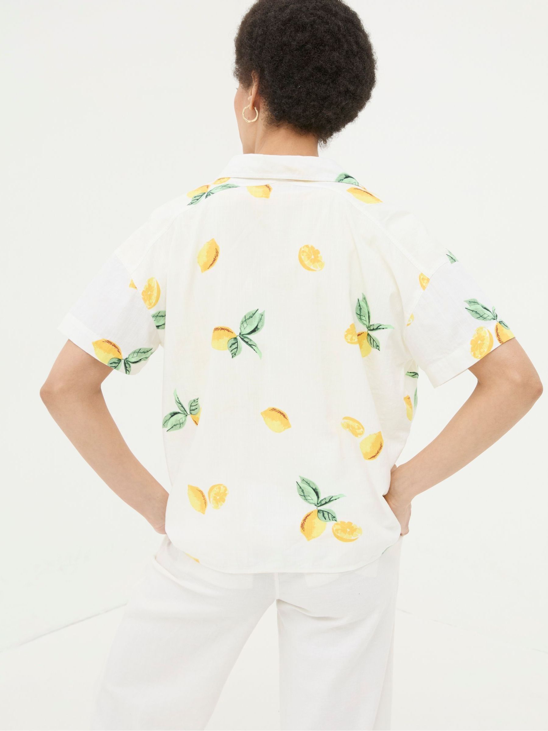 Louisa Natural Lemons Shirt - Image 3 of 6