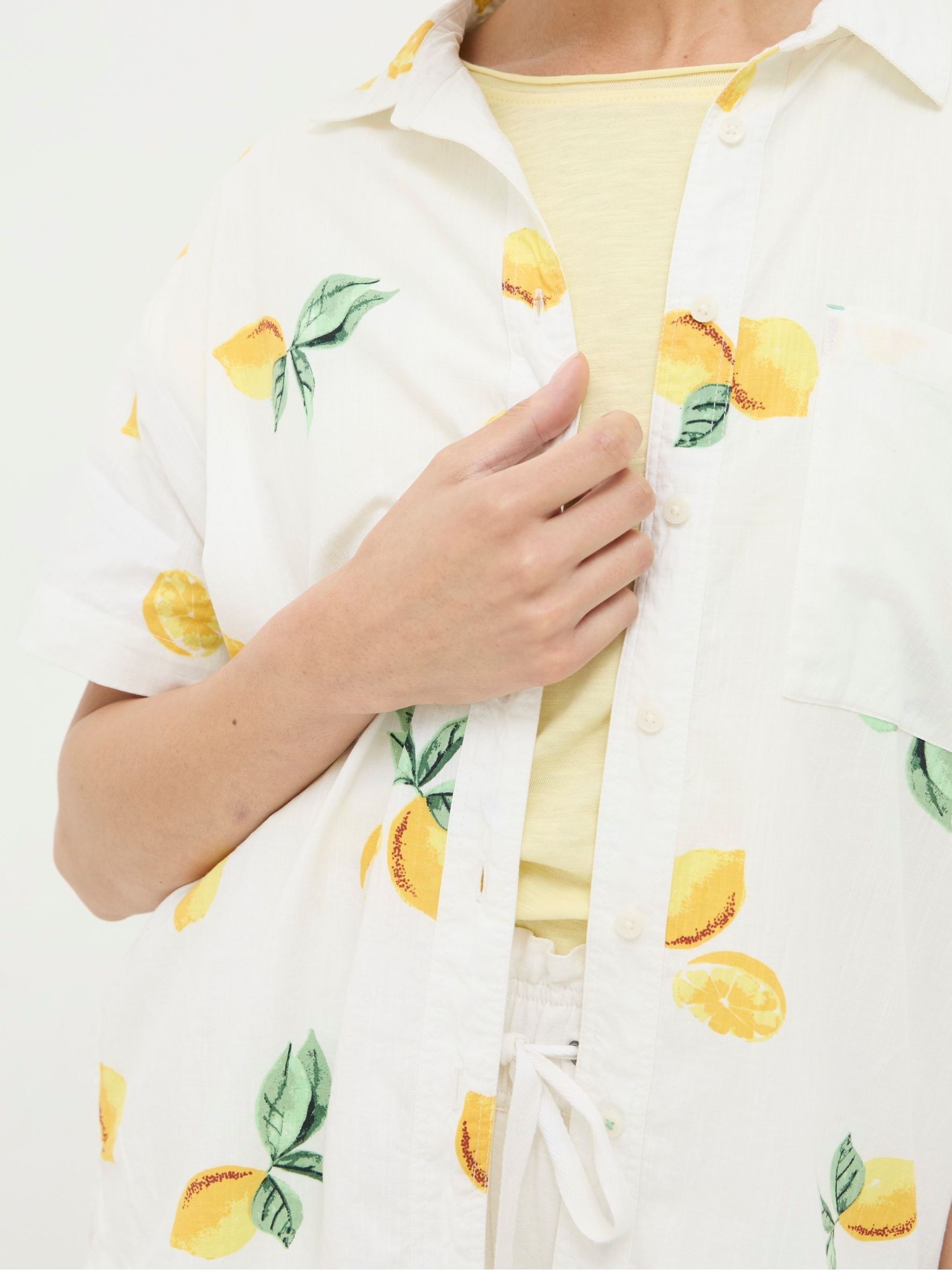 Louisa Natural Lemons Shirt - Image 4 of 6