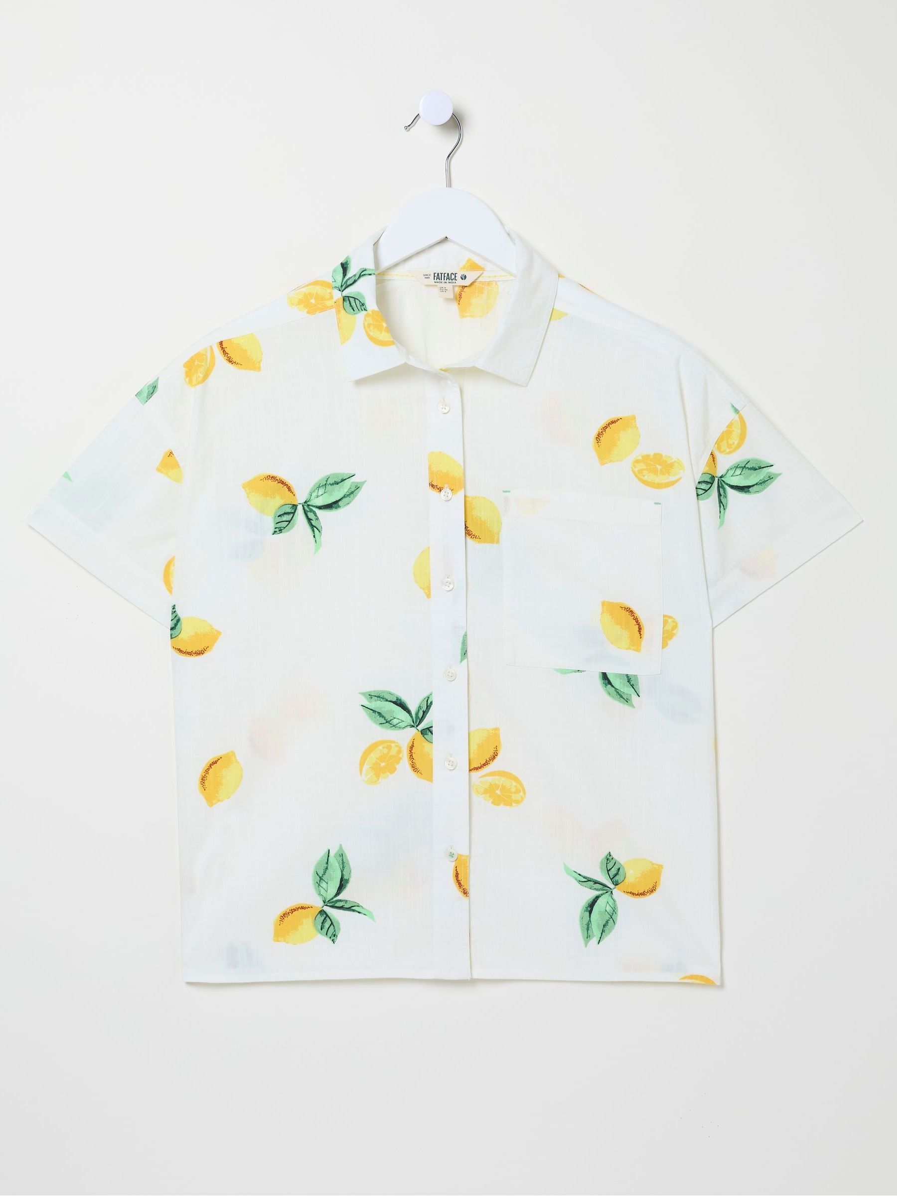 Louisa Natural Lemons Shirt - Image 6 of 6