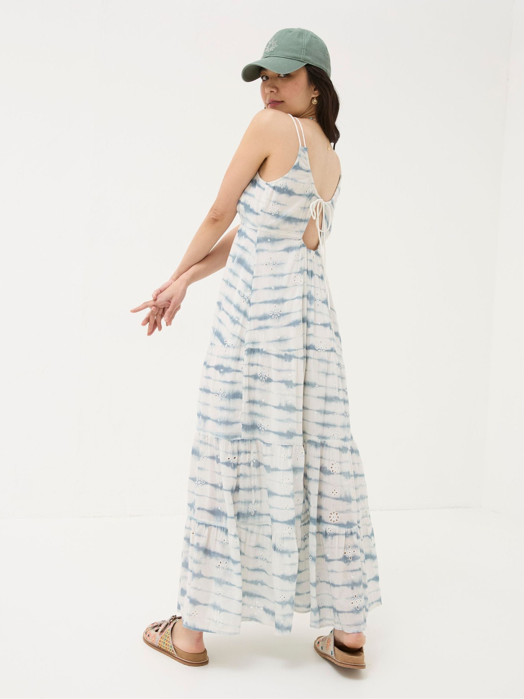 Blue Tie Dye Tammy Beach Maxi Dress - Image 2 of 6