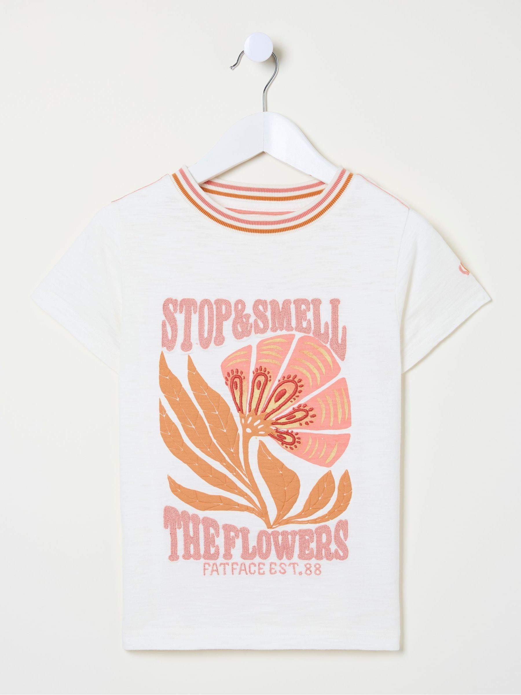 Natural Flowers Graphic T-Shirt - Image 4 of 4
