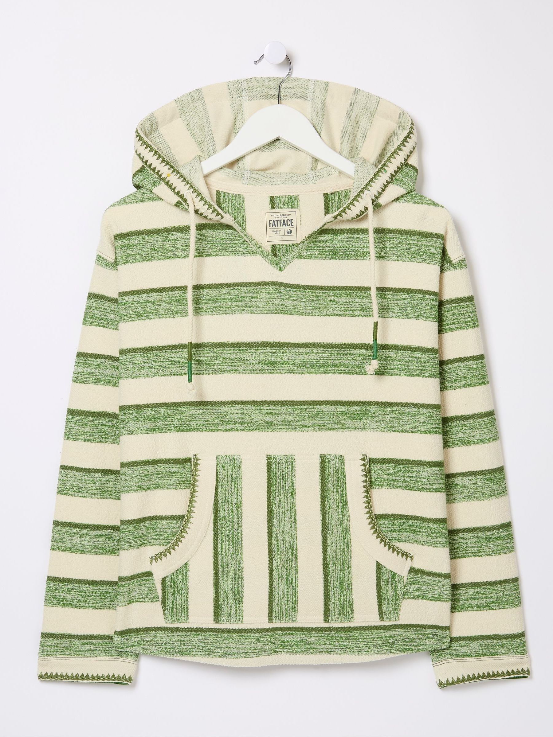 Poppy Green Overhead Hoodie - Image 5 of 5 Poppy Green Overhead Hoodie - Image 5 of 5