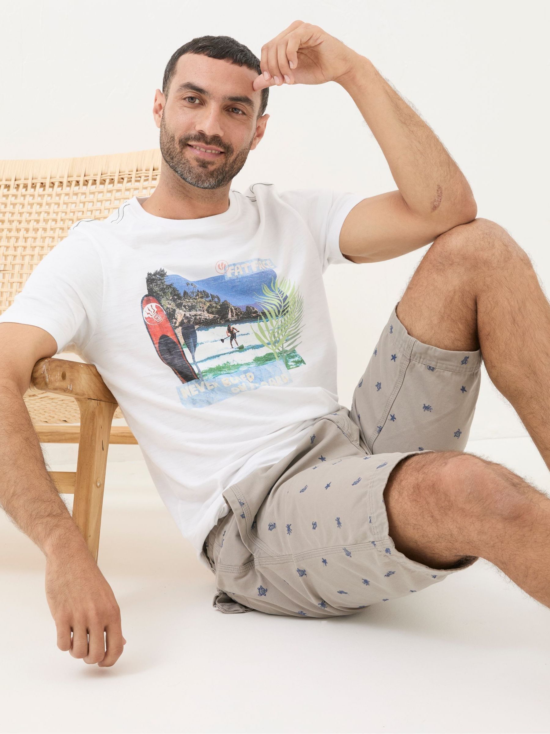 Turtle Flat Front Shorts