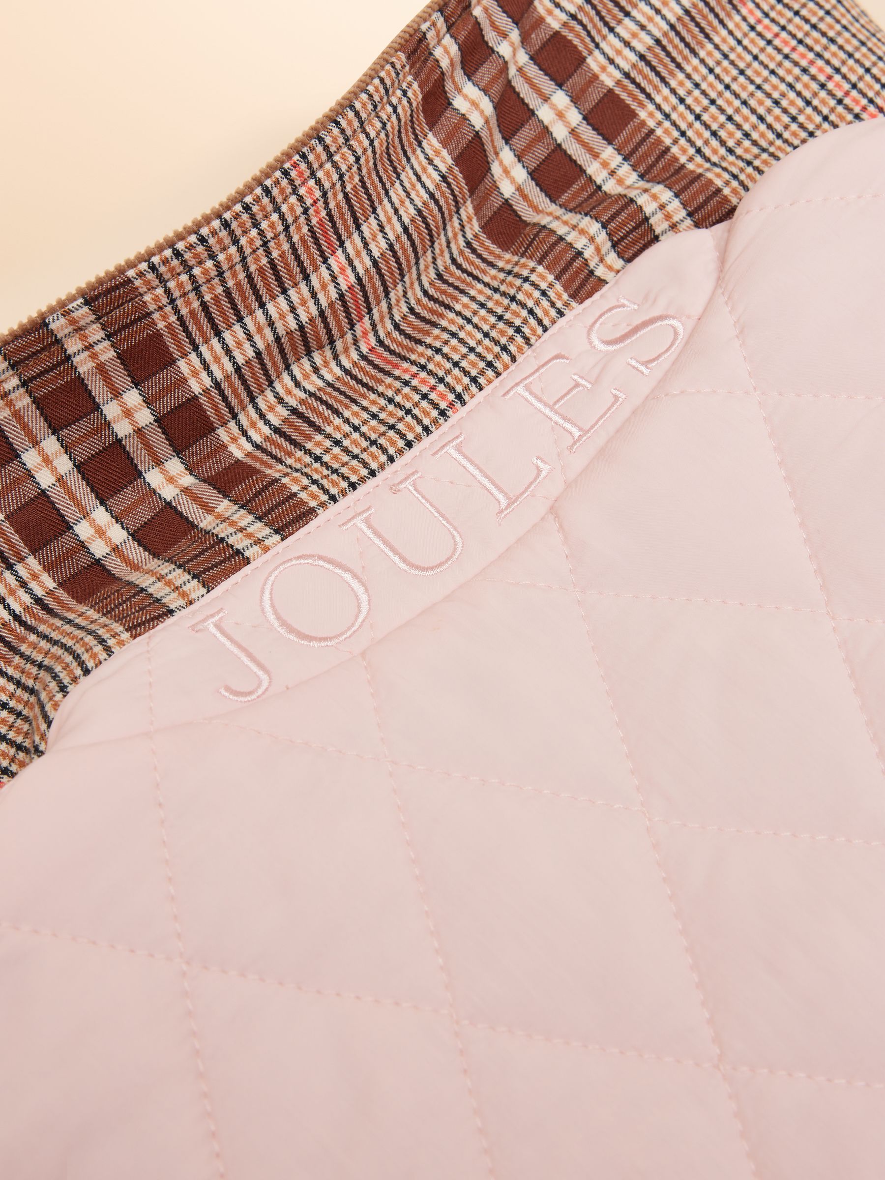 Quinn Pink Showerproof Diamond Quilted Coat - Image 13 of 14