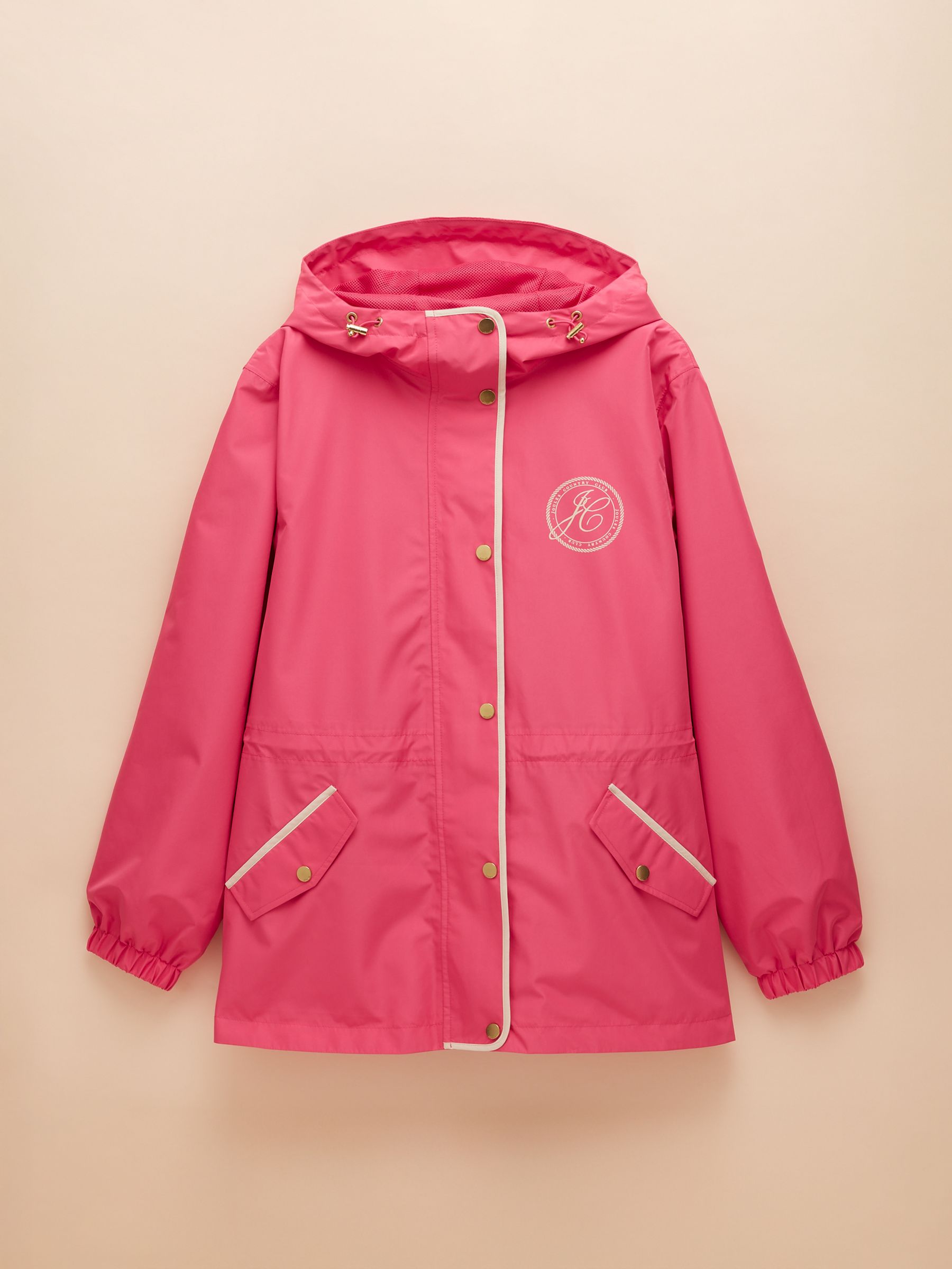Holt Pink Packable Waterproof Raincoat with Hood - Image 7 of 8
