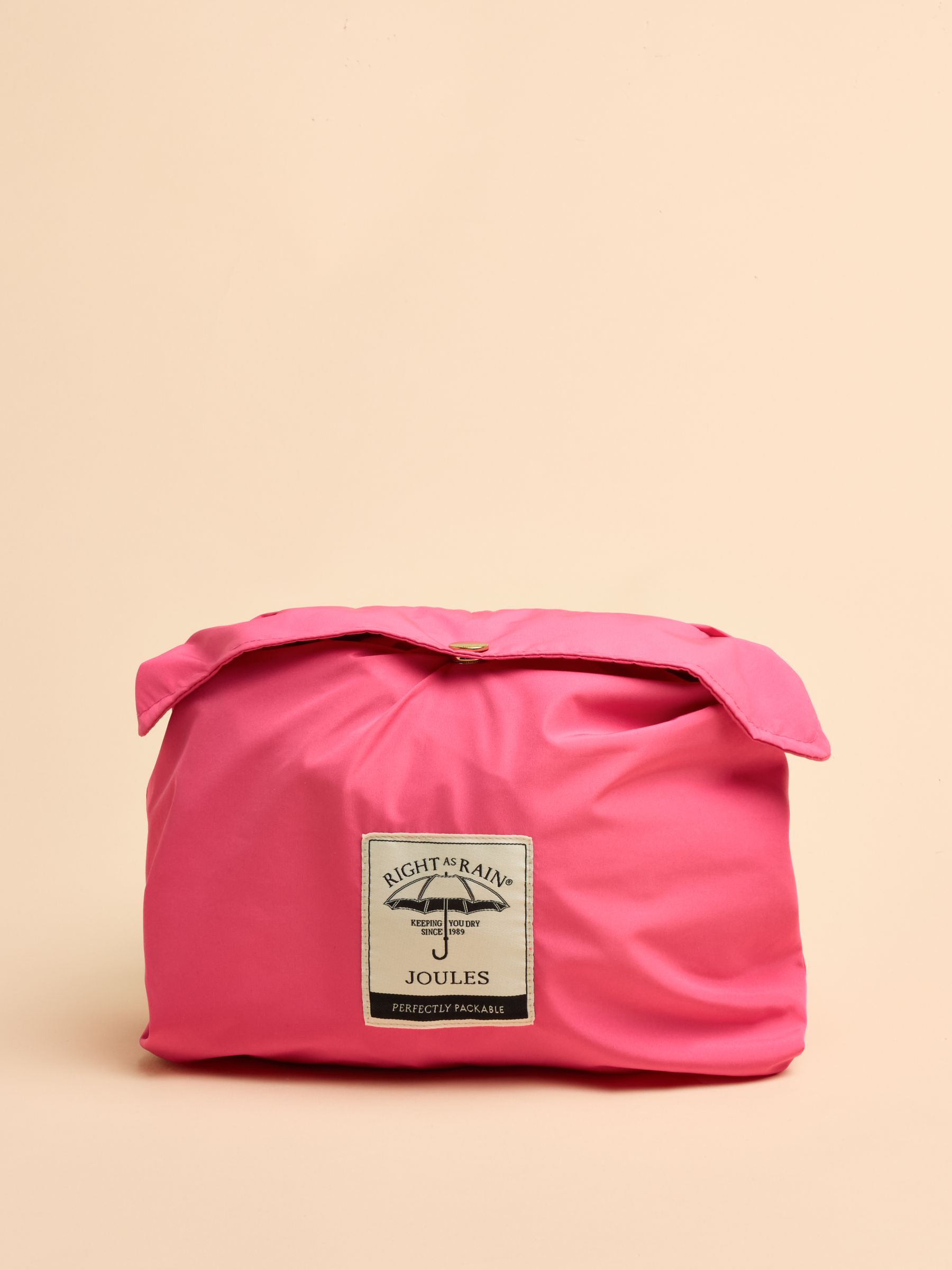 Holt Pink Packable Waterproof Raincoat with Hood - Image 8 of 8