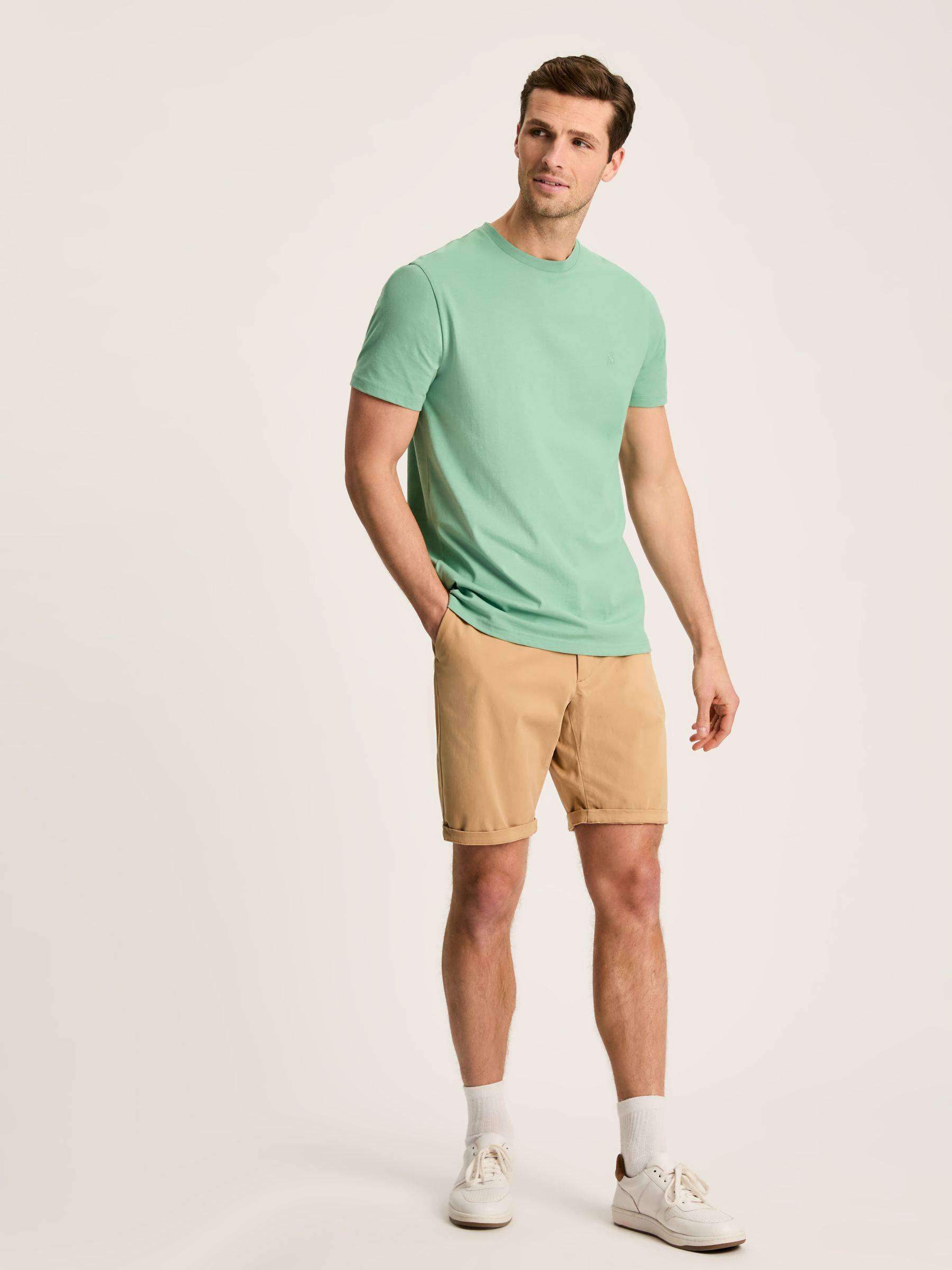 Denton 3 Pack Blue/Green/Pink Crew Neck T-Shirts - Image 2 of 4