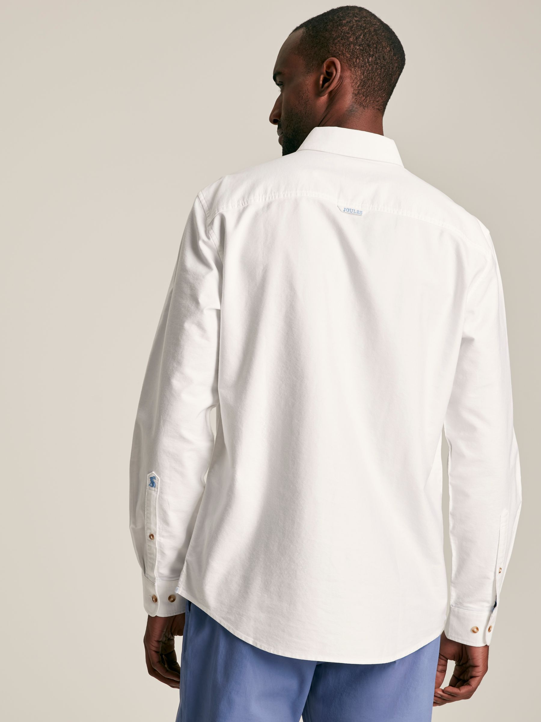 Oxford 2 Pack White Long Sleeve Shirts - Image 3 of 3