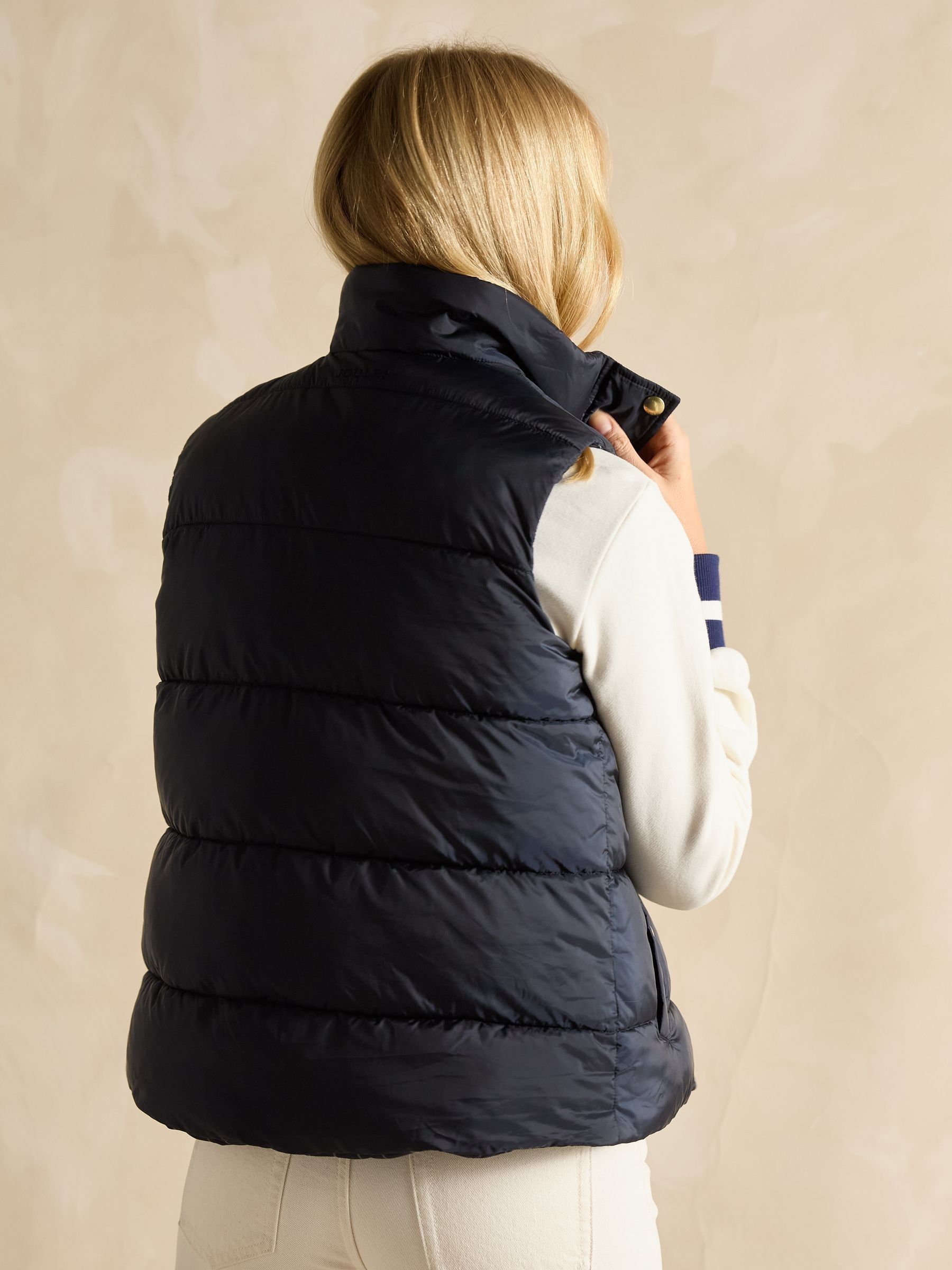 Navy Blue Reversible Showerproof Gilet - Image 2 of 9