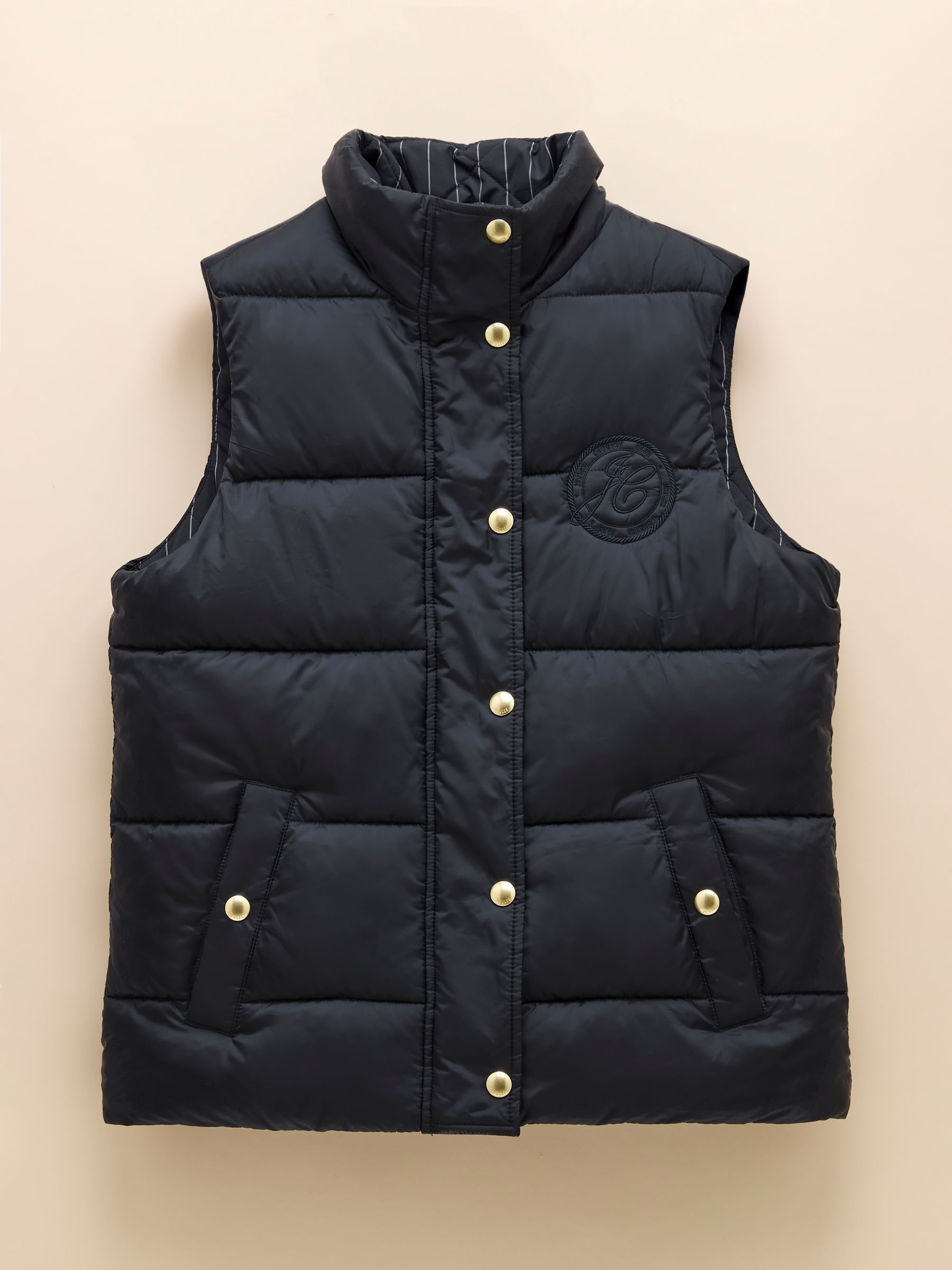 Navy Blue Reversible Showerproof Gilet - Image 9 of 9