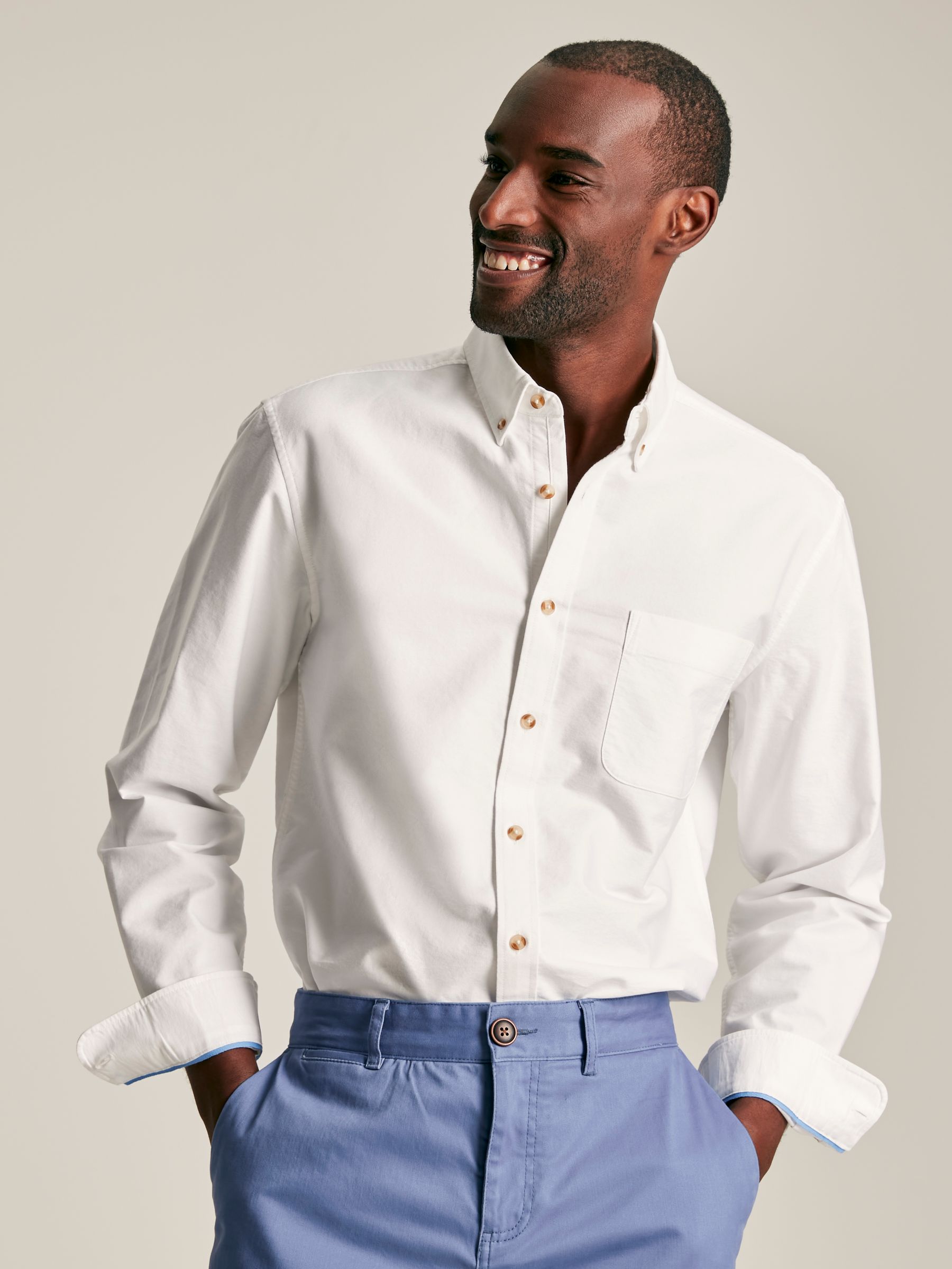 Oxford 3 Pack Multi Long Sleeve Shirts - Image 3 of 4