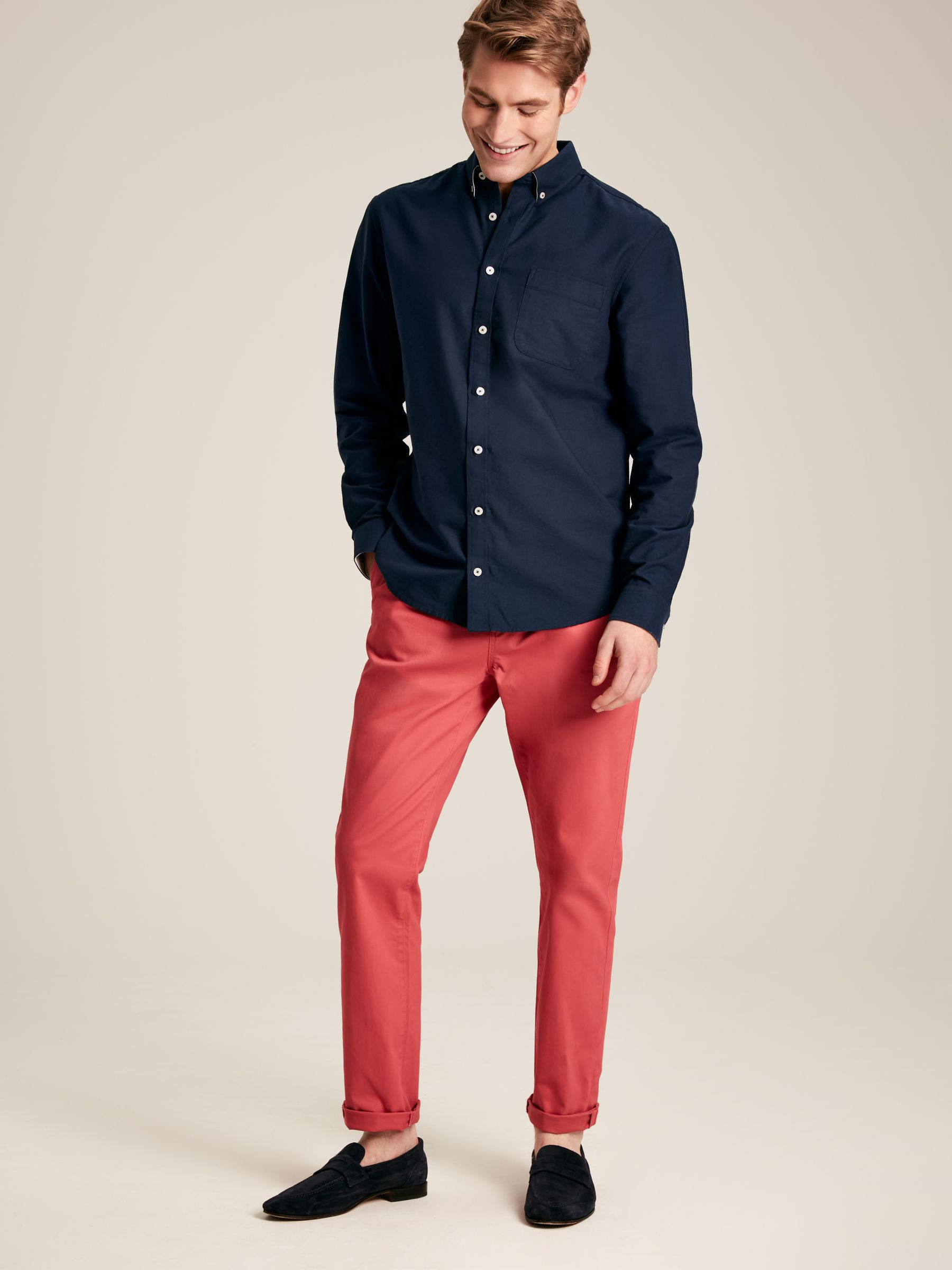 Oxford 3 Pack Multi Long Sleeve Shirts - Image 4 of 4