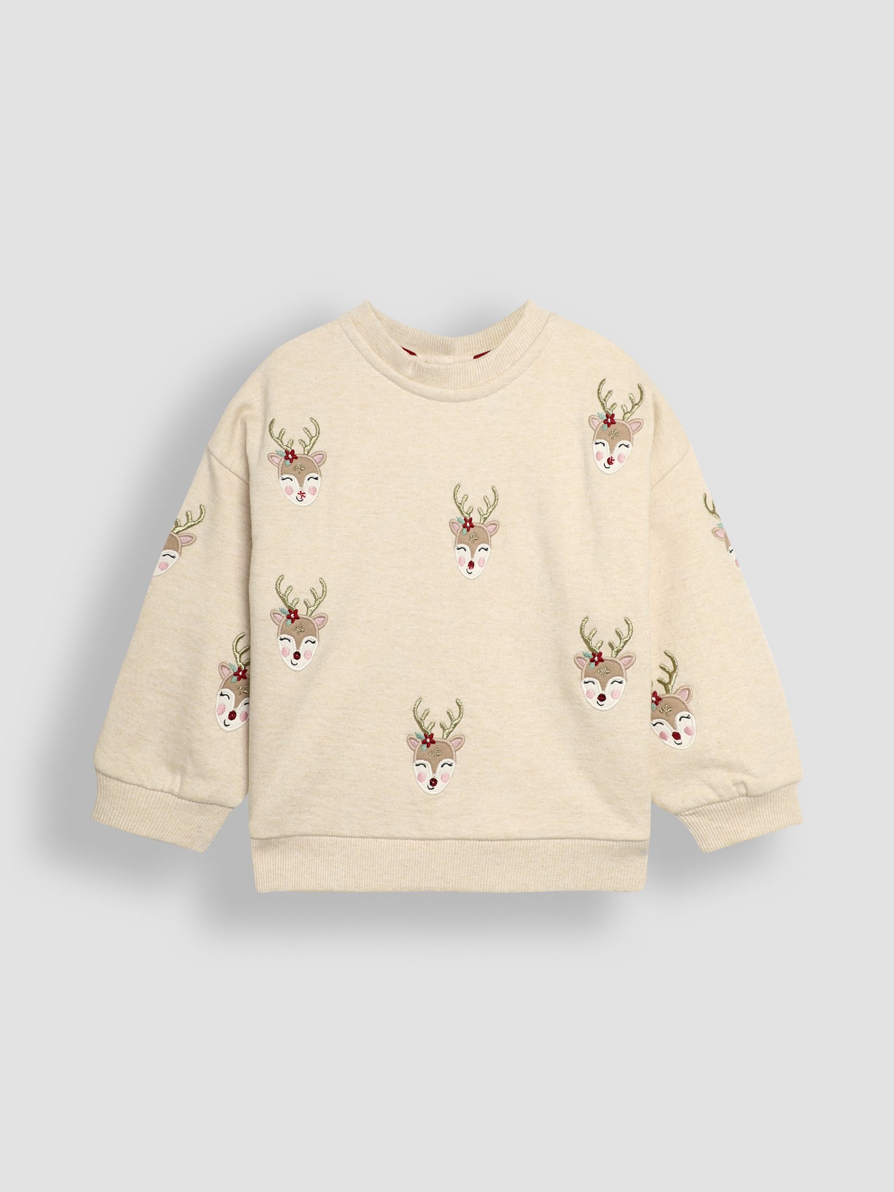 Natural Reindeer Sweatshirt - Image 2 of 4