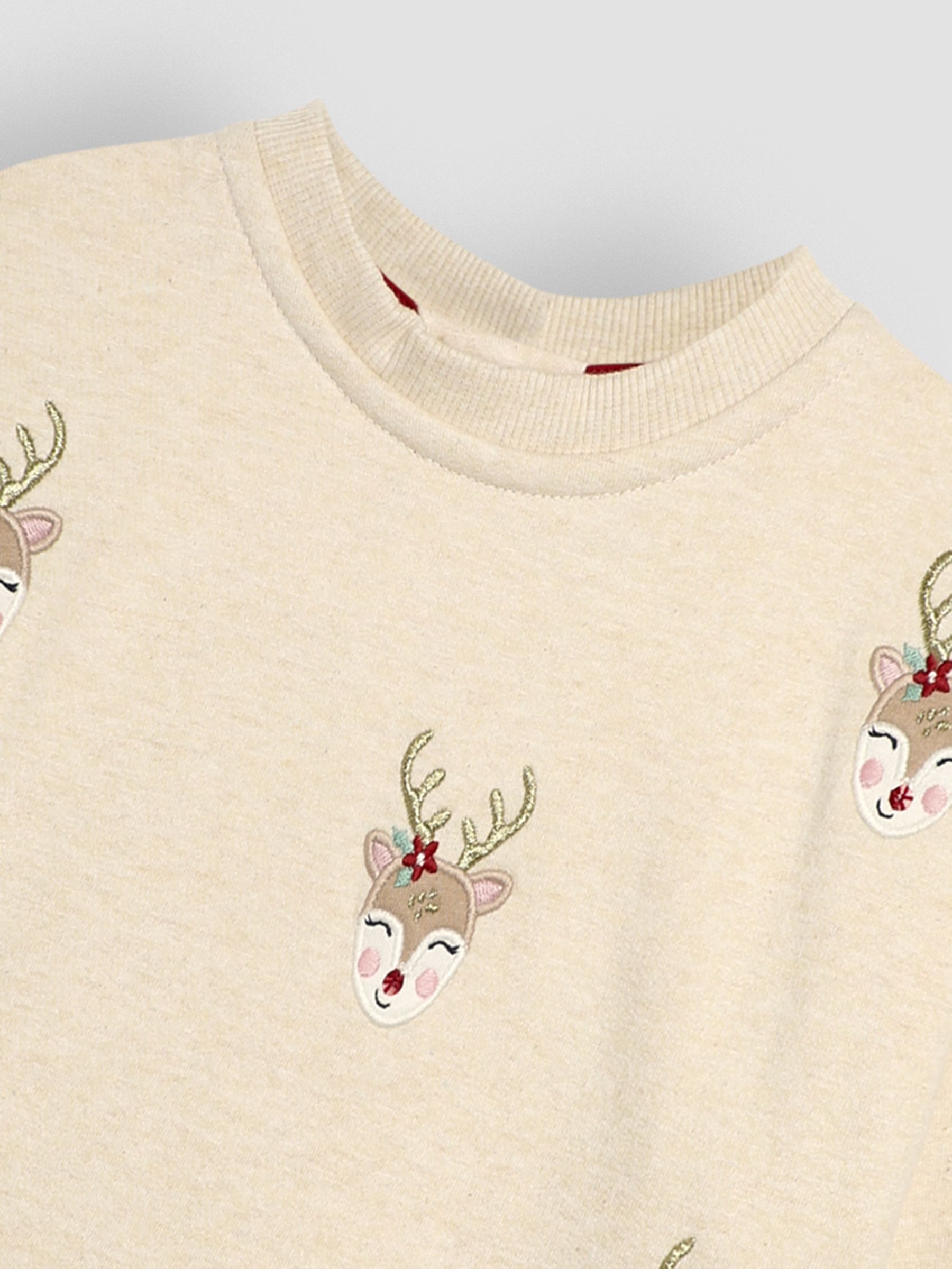 Natural Reindeer Sweatshirt - Image 4 of 4