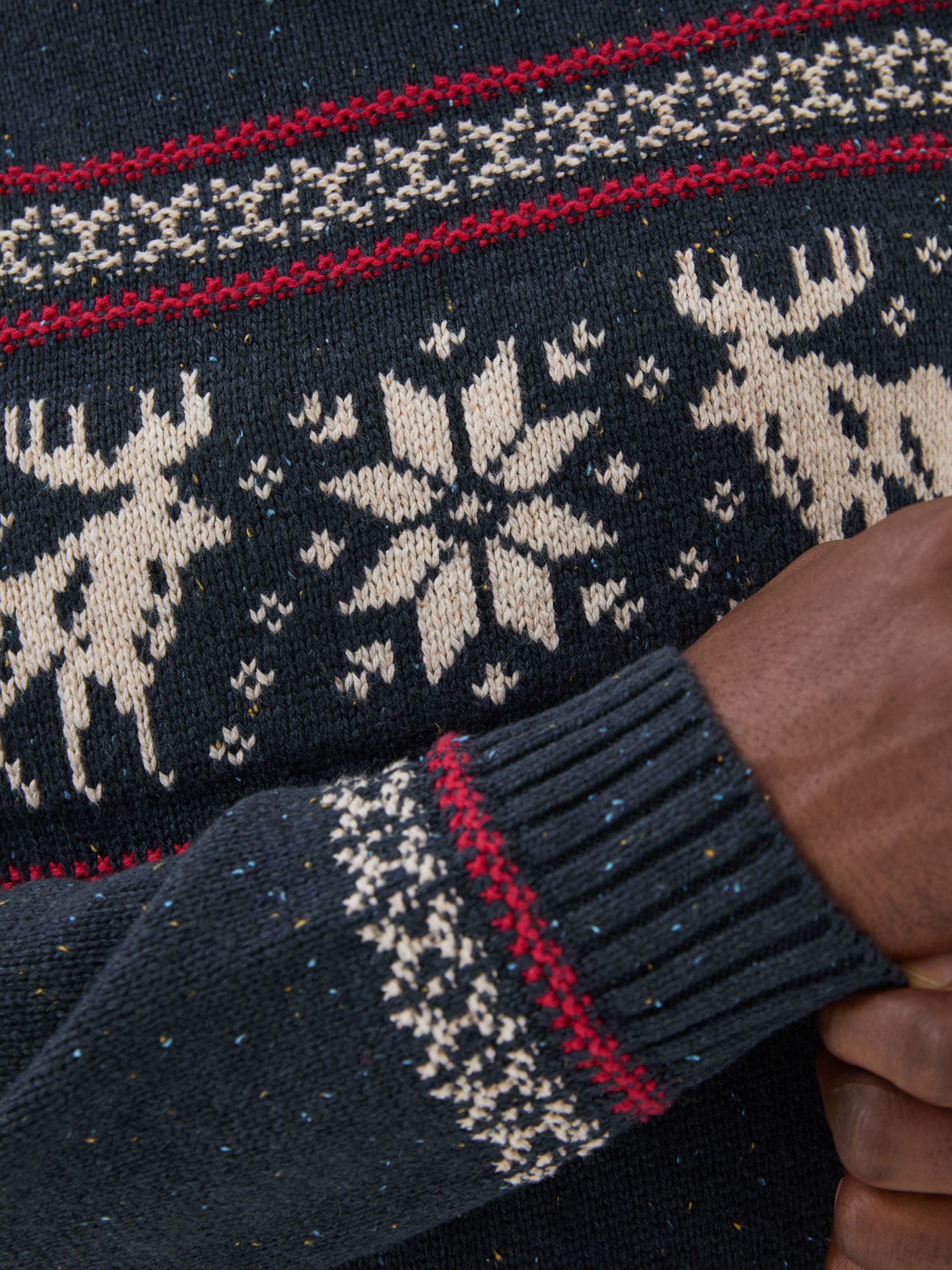 Navy Moose Crew Jumper - Image 5 of 6