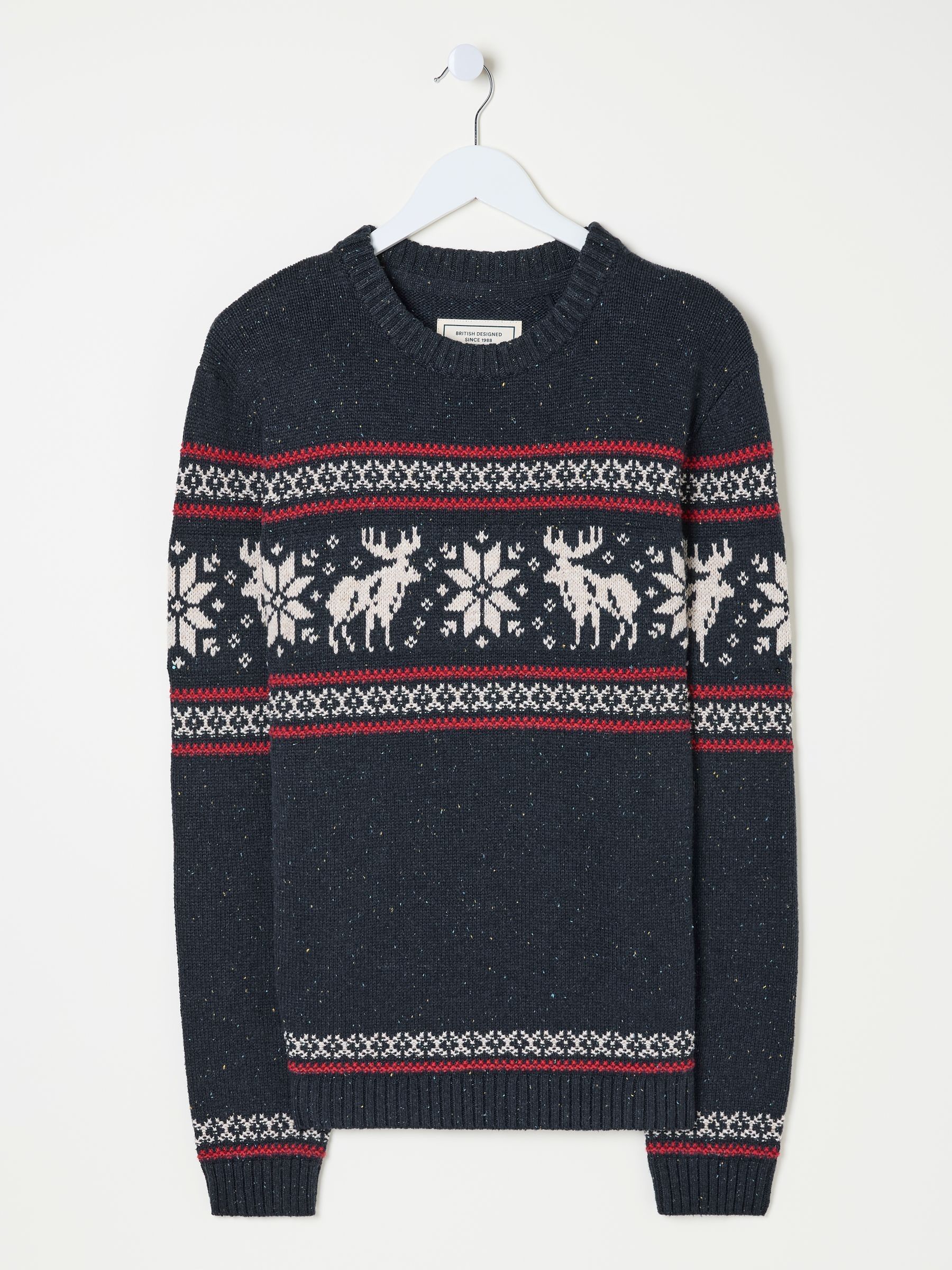 Navy Moose Crew Jumper - Image 6 of 6