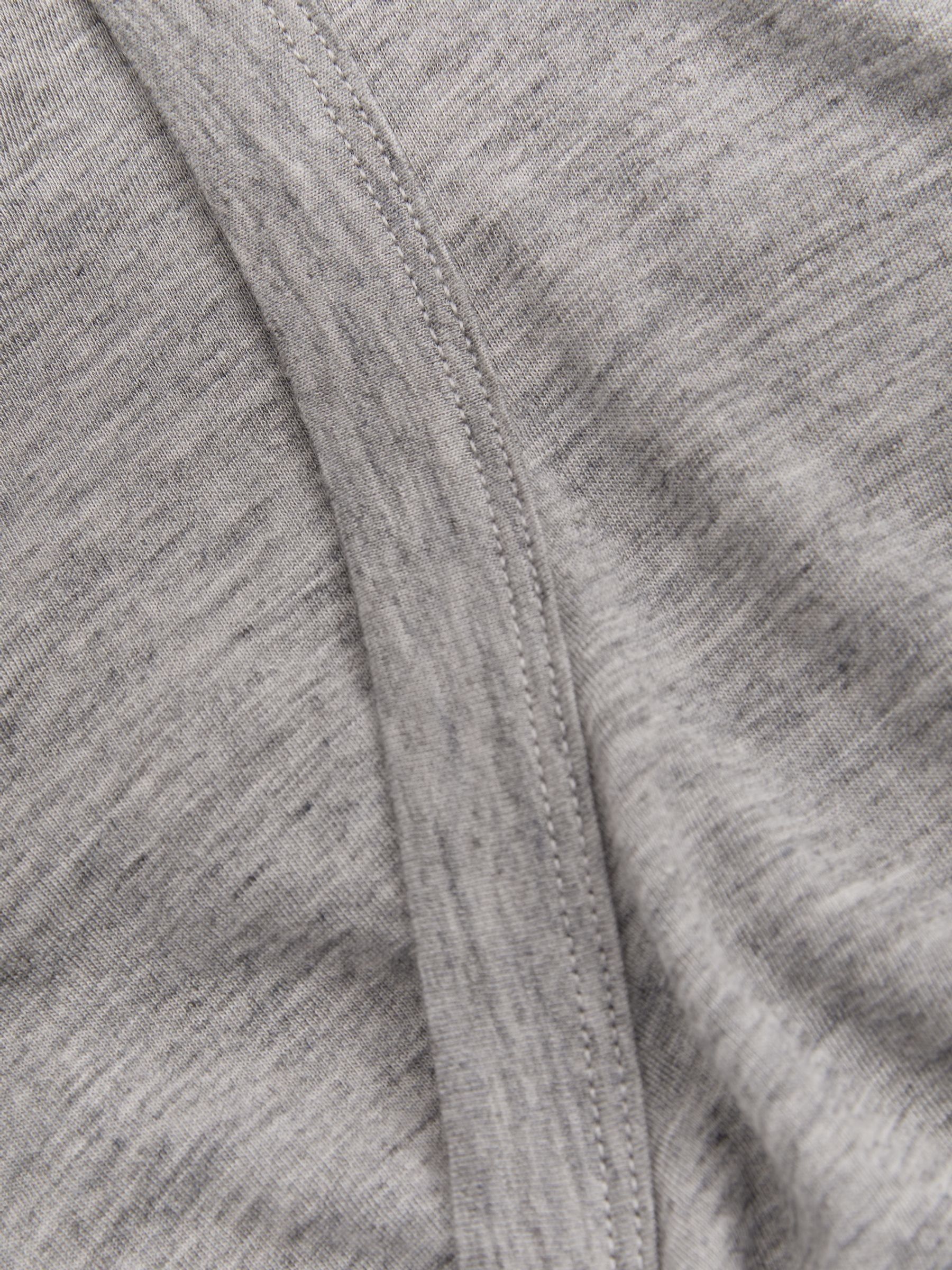 Layered Long-Sleeve Top in Grey - Image 5 of 5